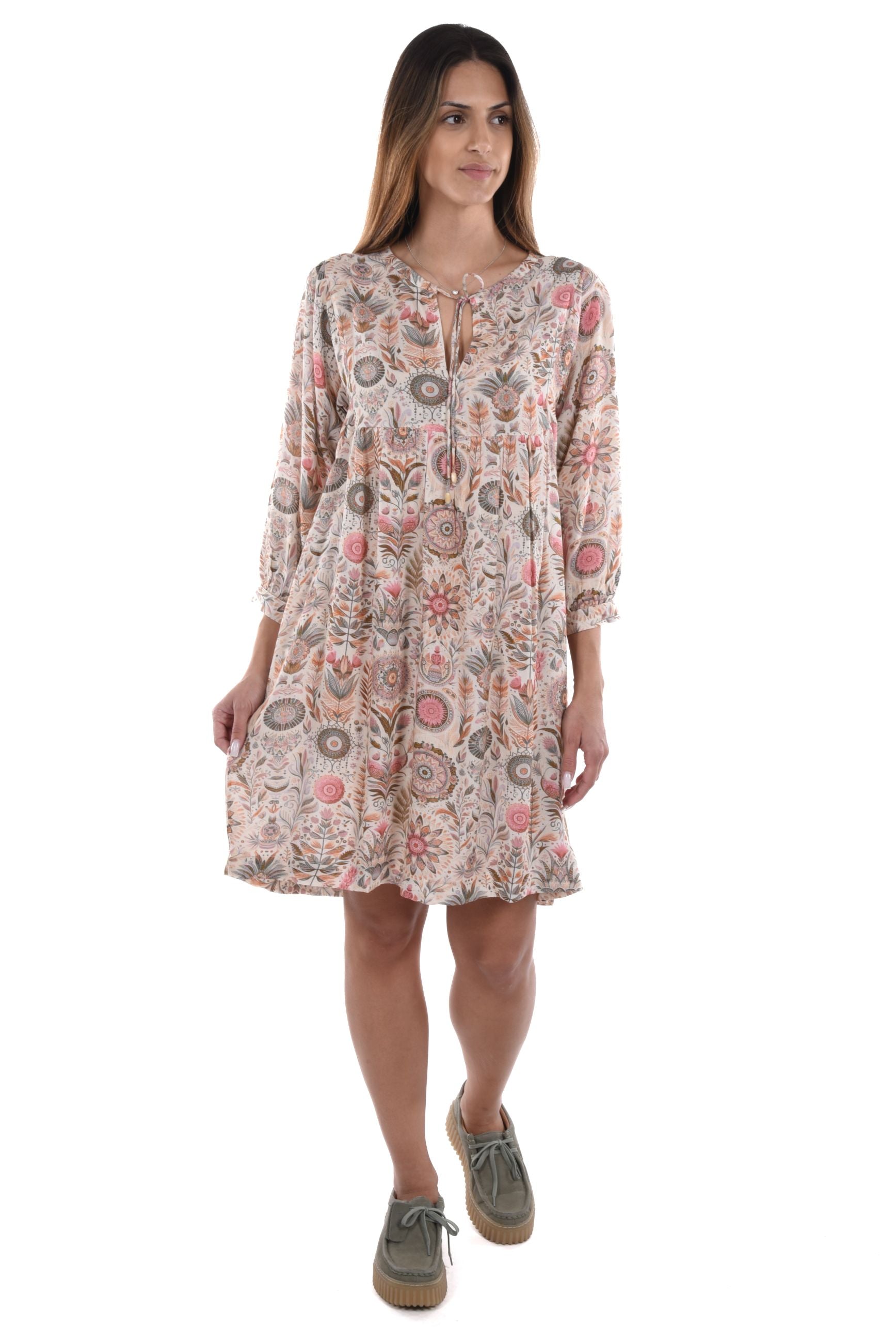 Saint Dress midi printed