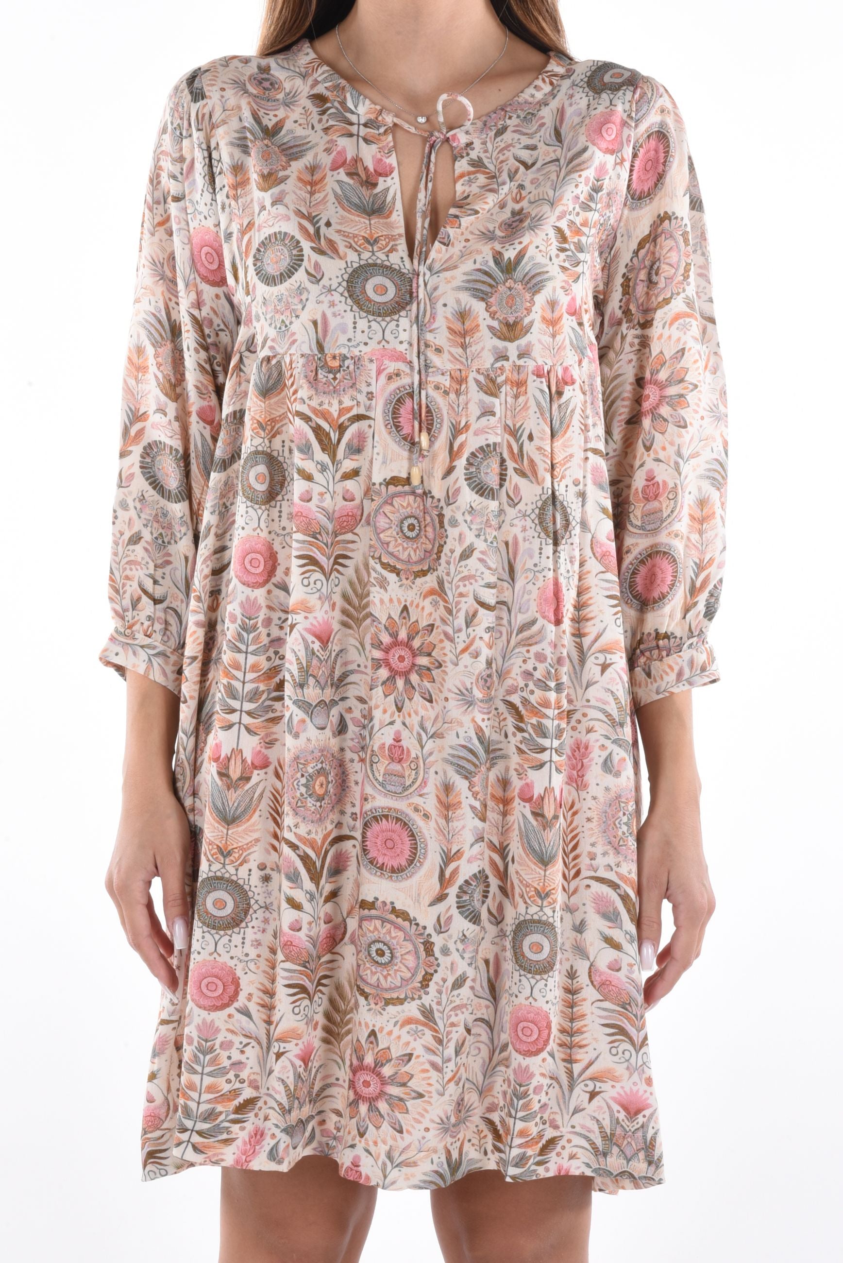 Saint Dress midi printed