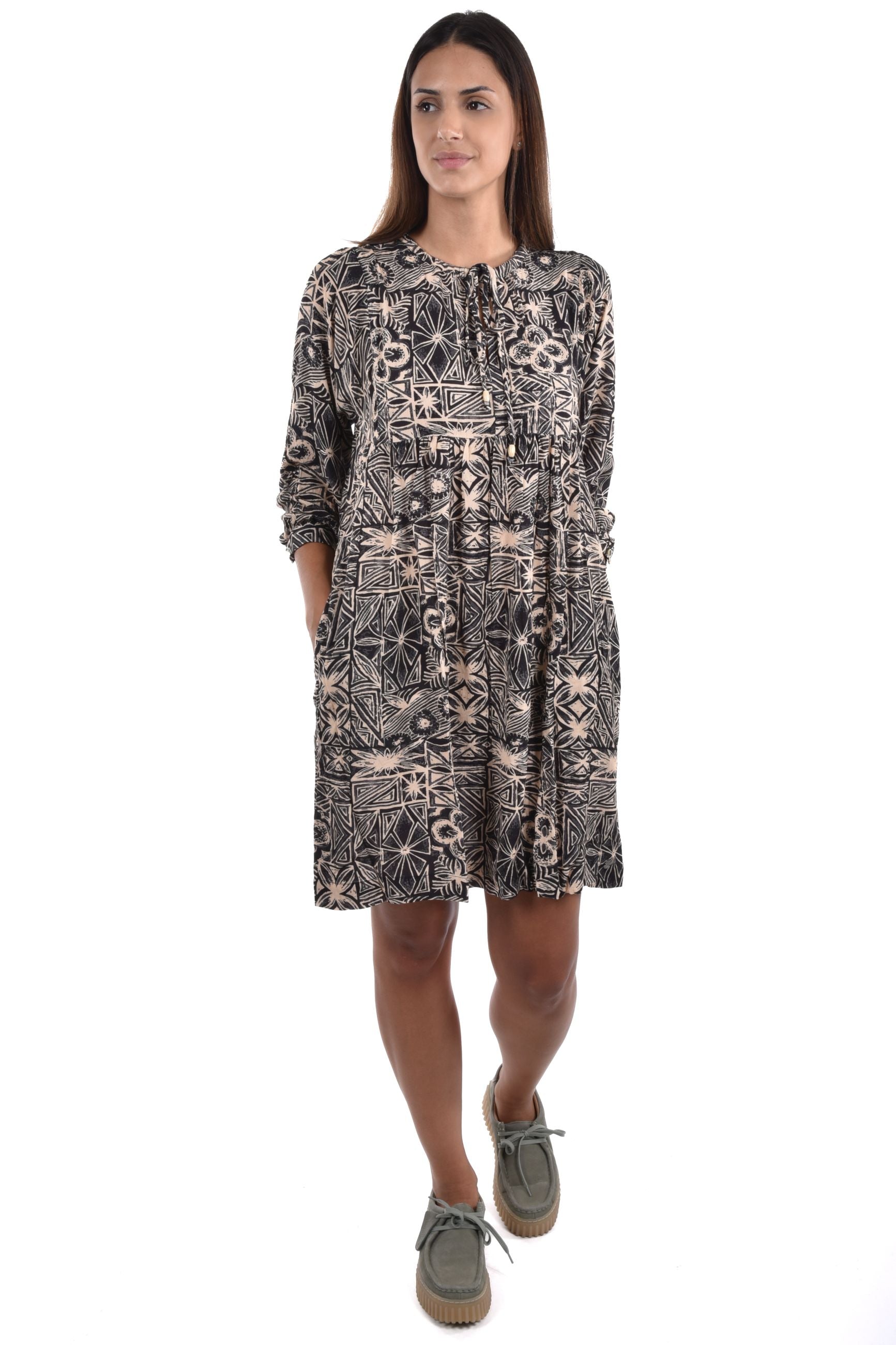 Saint Dress midi printed
