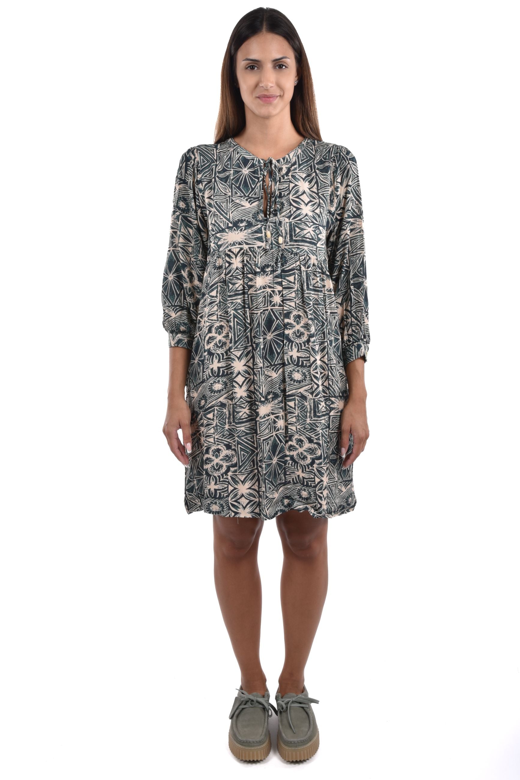 Saint Dress midi printed