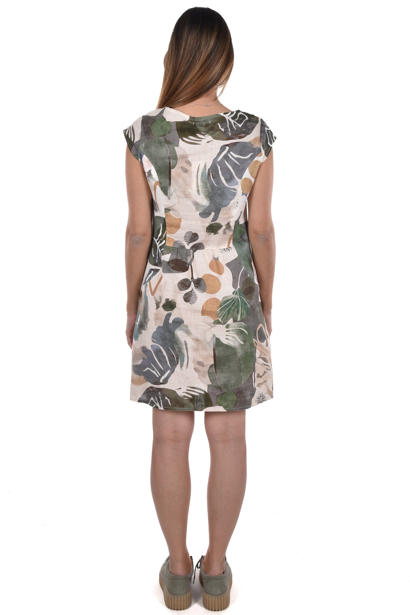 Naya Dress pocket printed