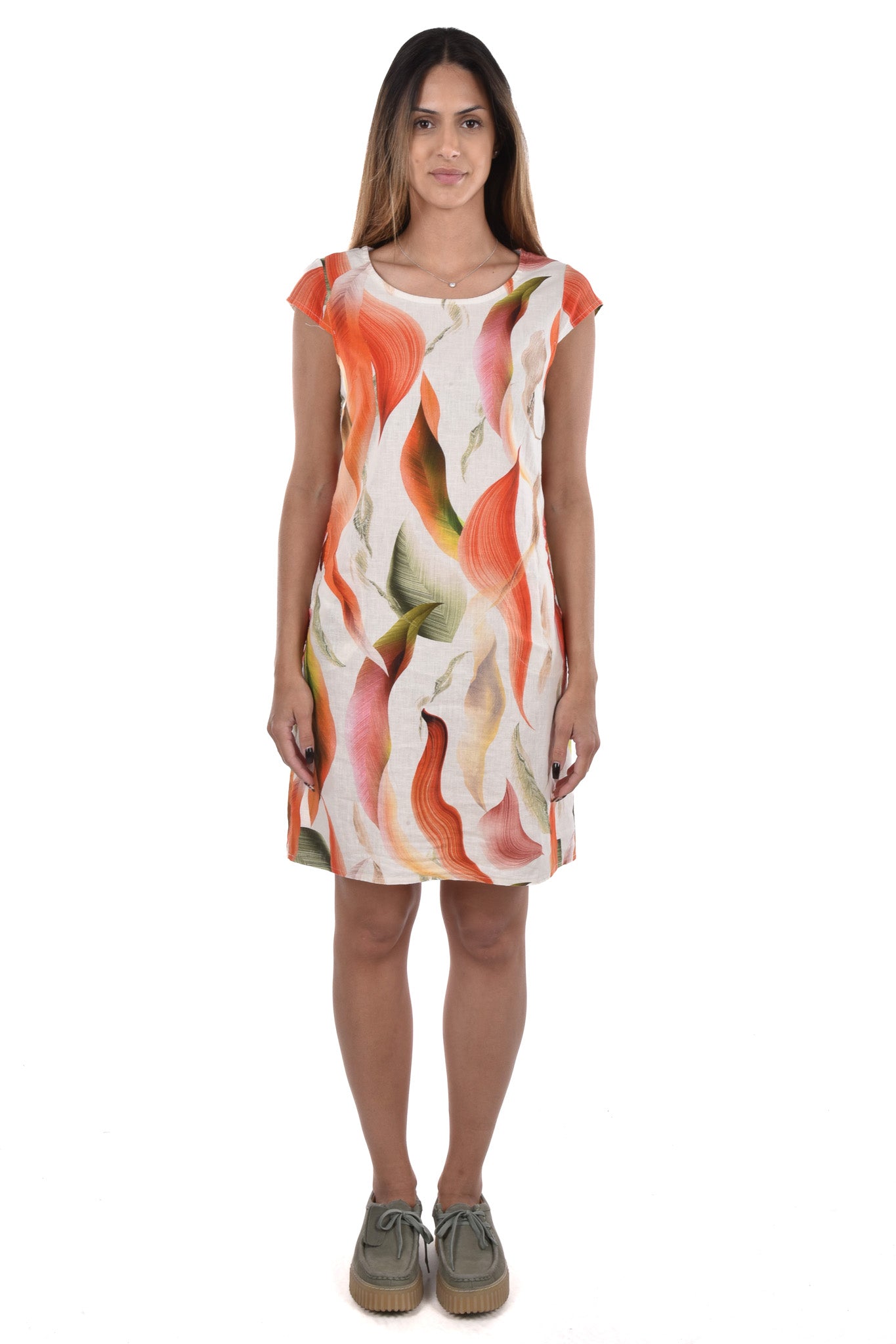Naya Dress pocket printed