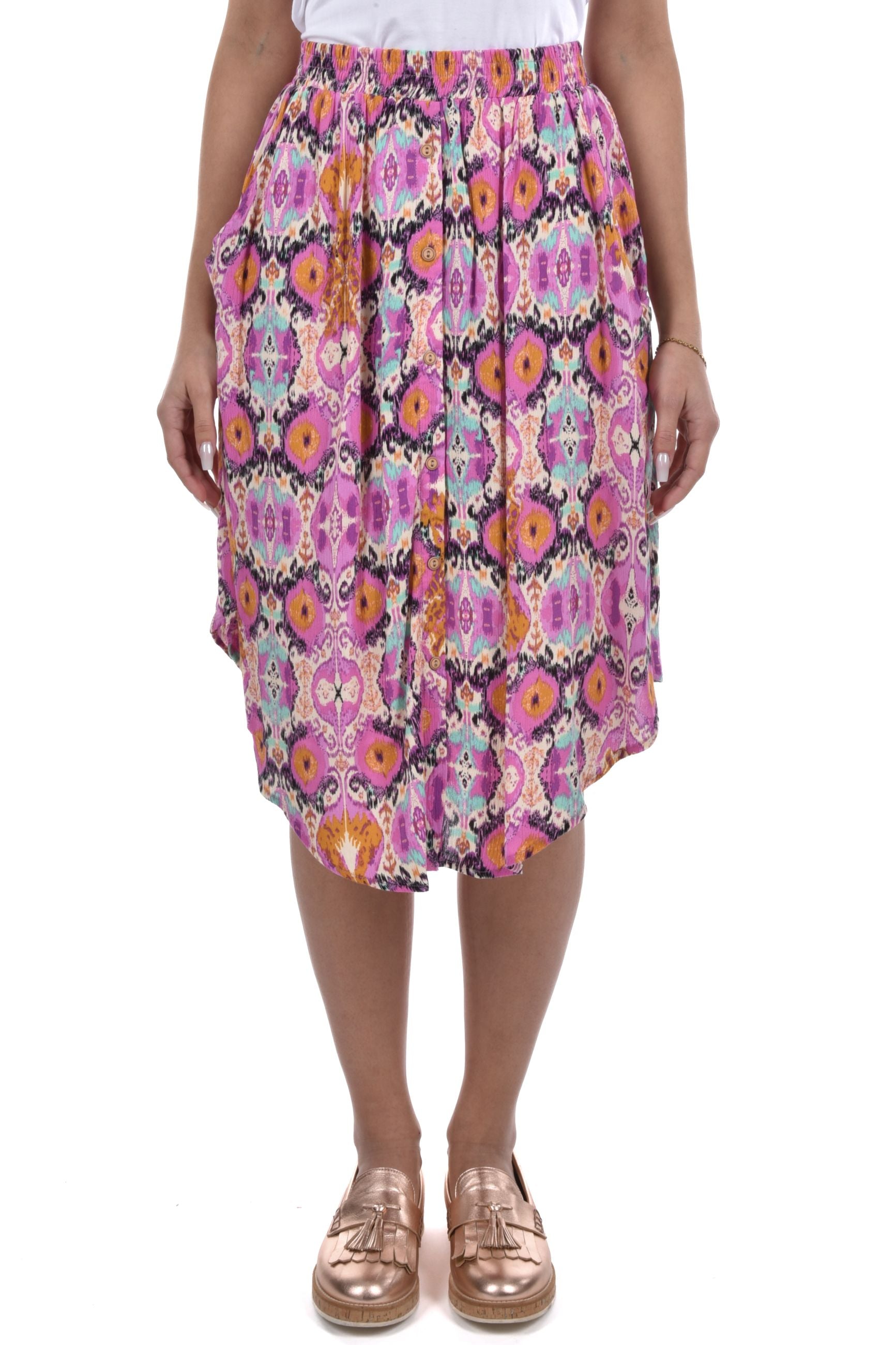 Terelle Skirt midi printed