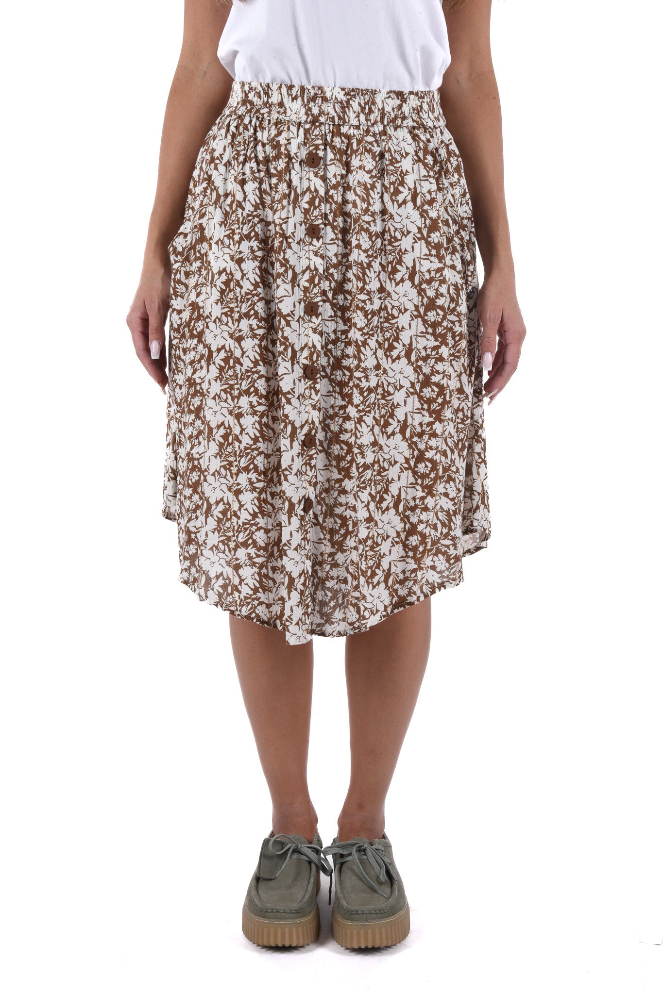 Terelle Skirt midi printed
