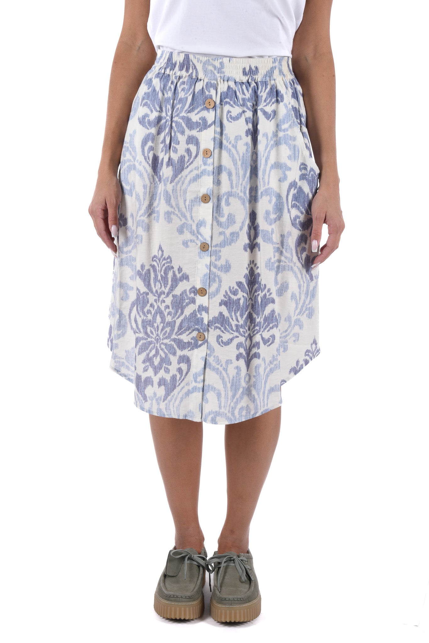 Terelle Skirt midi printed