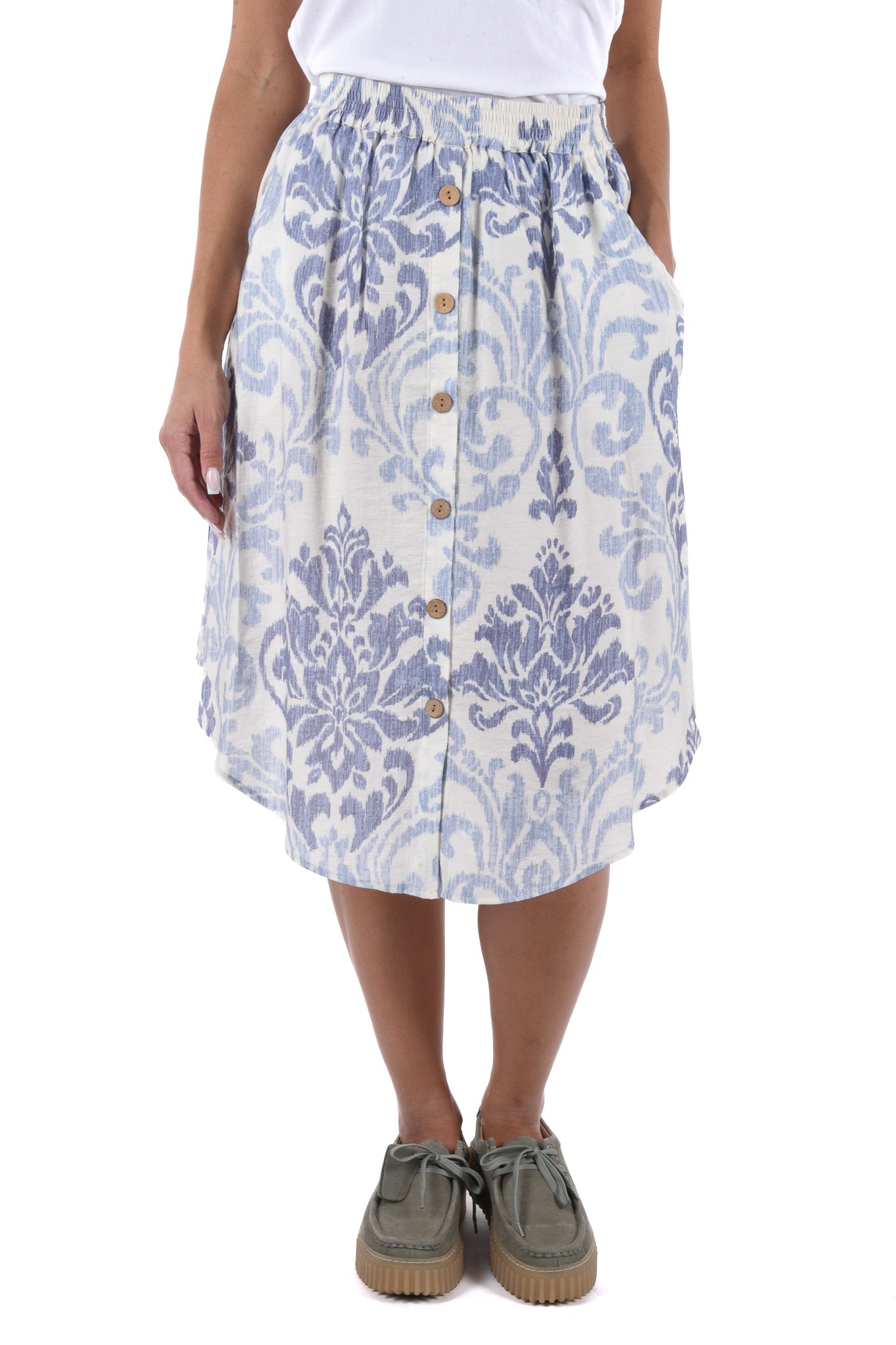 Terelle Skirt midi printed