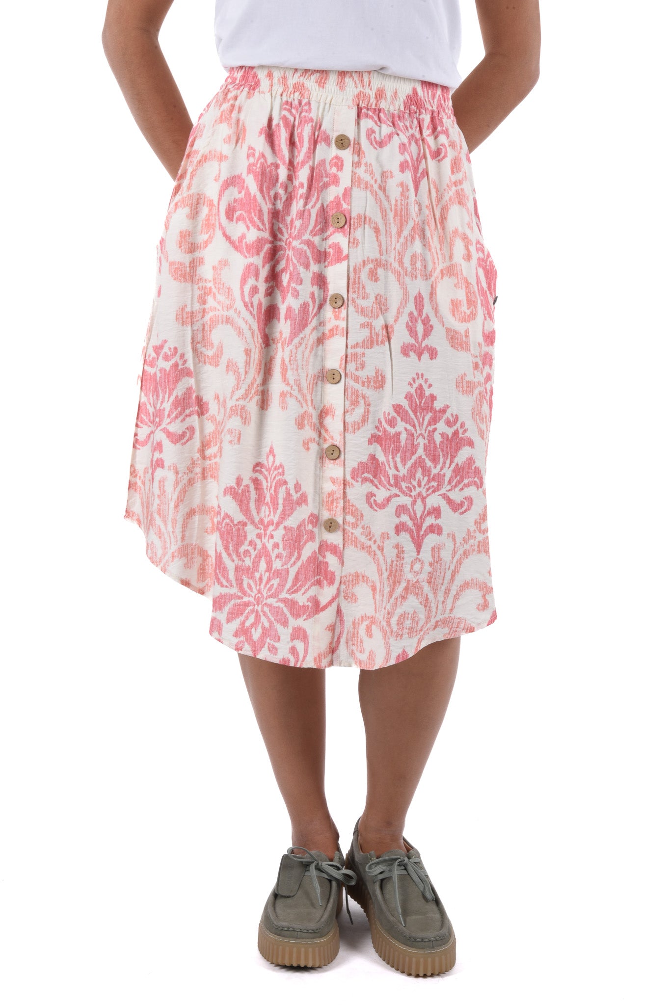 Terelle Skirt midi printed