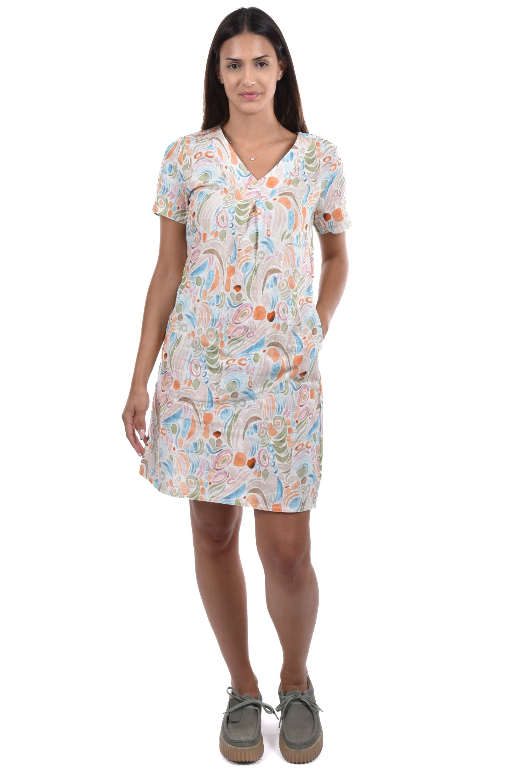 Marciana Dress printed