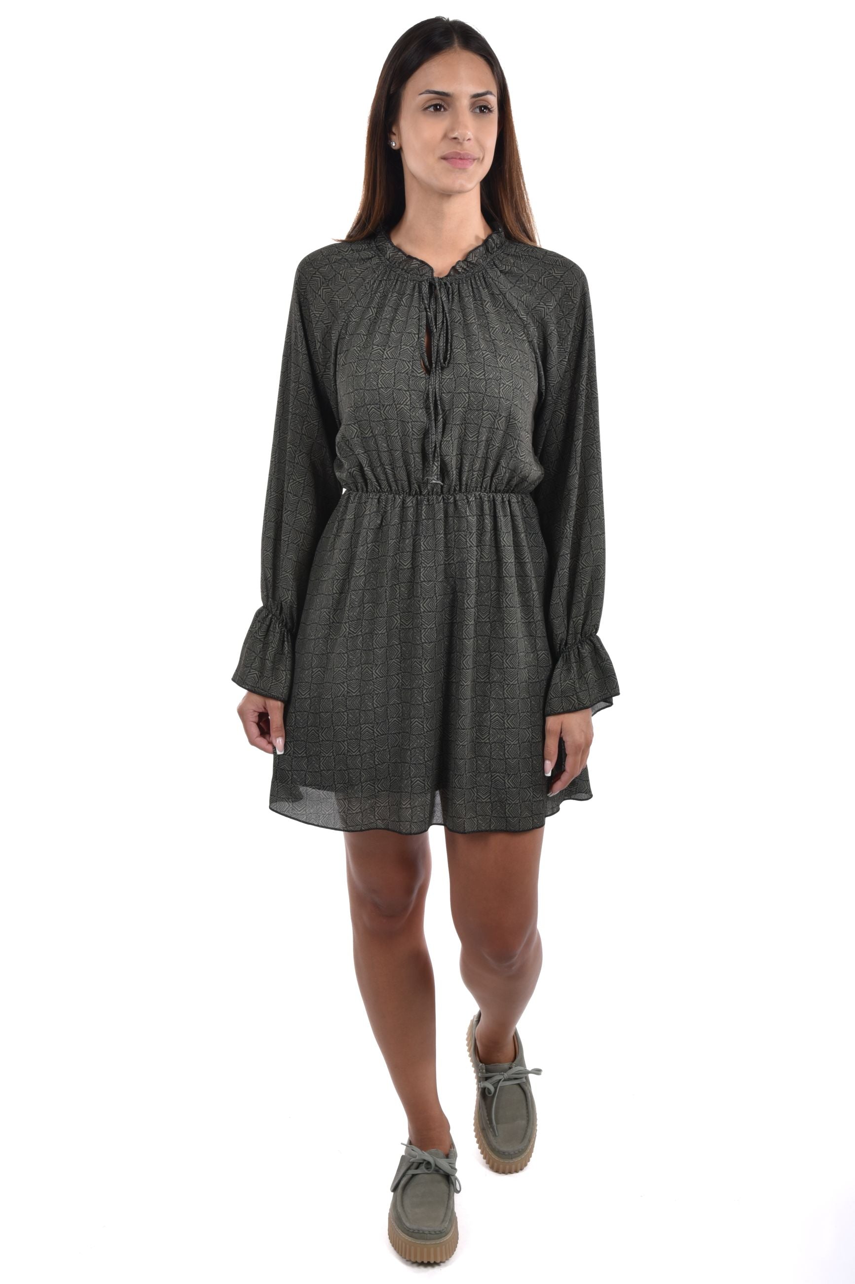 Jena Dress volant sleeves