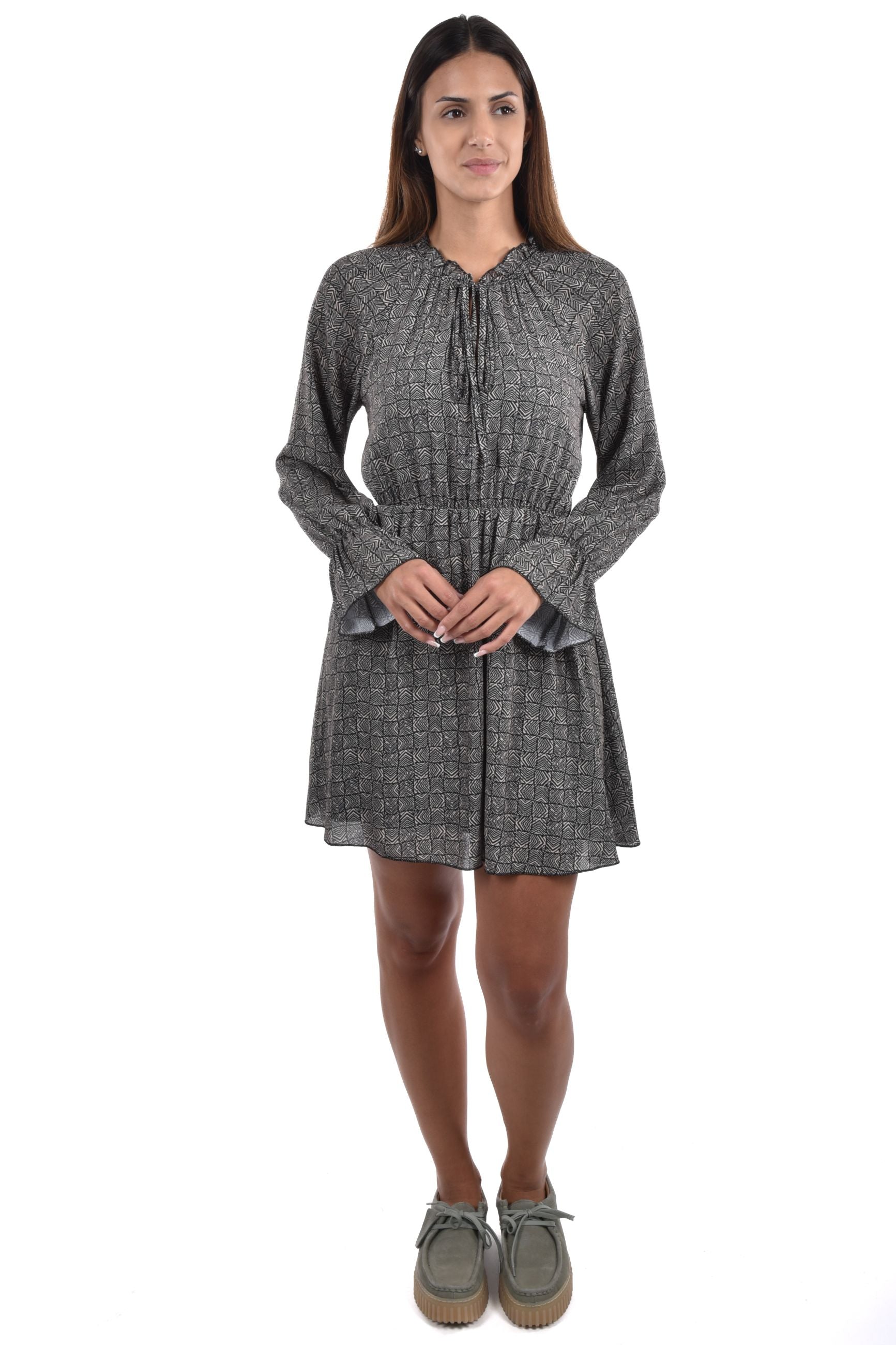 Jena Dress volant sleeves