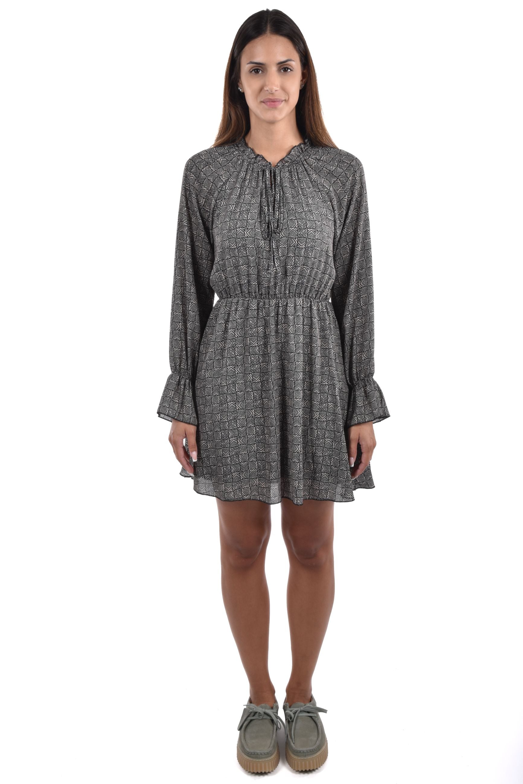 Jena Dress volant sleeves