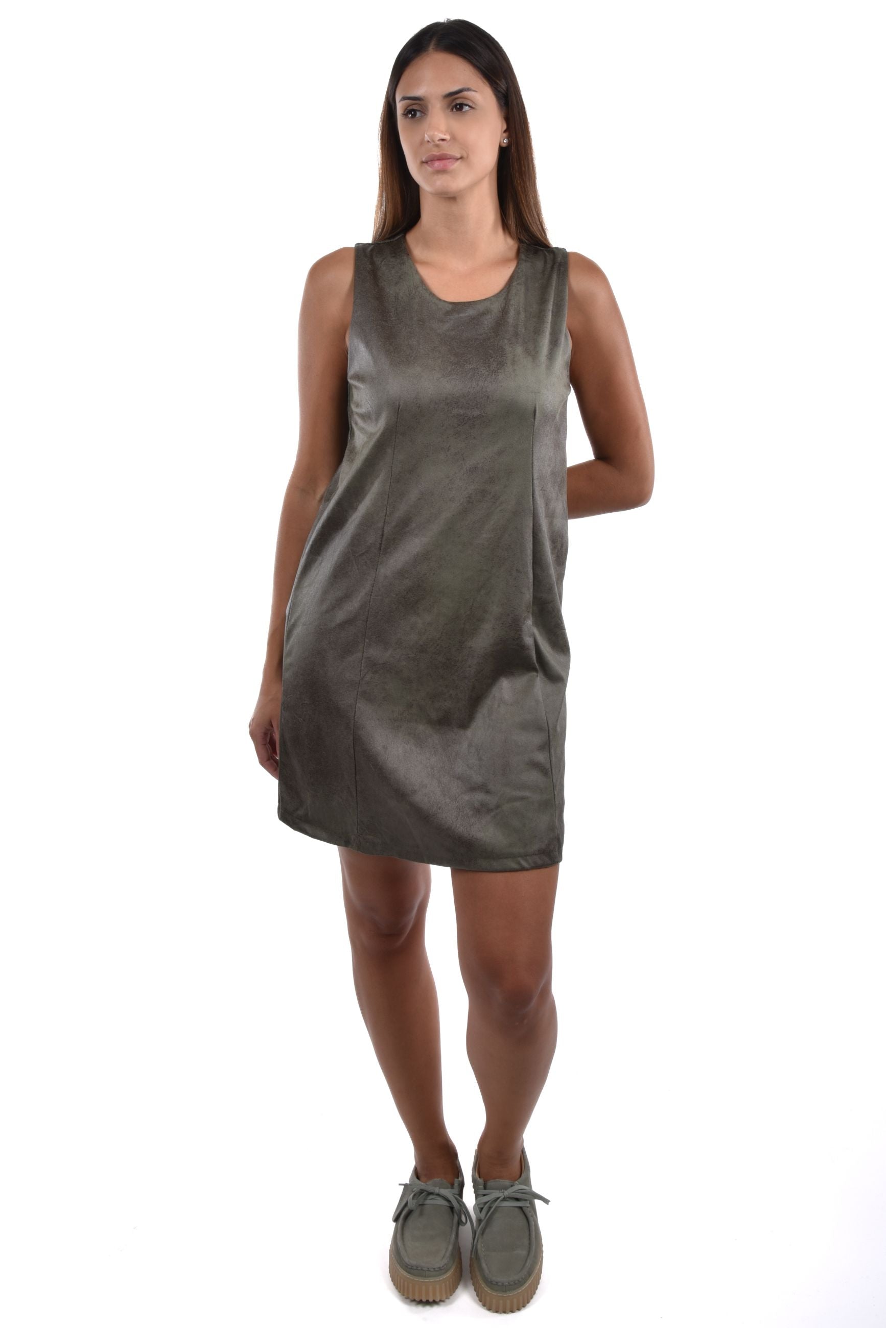 Crosby Dress sueded