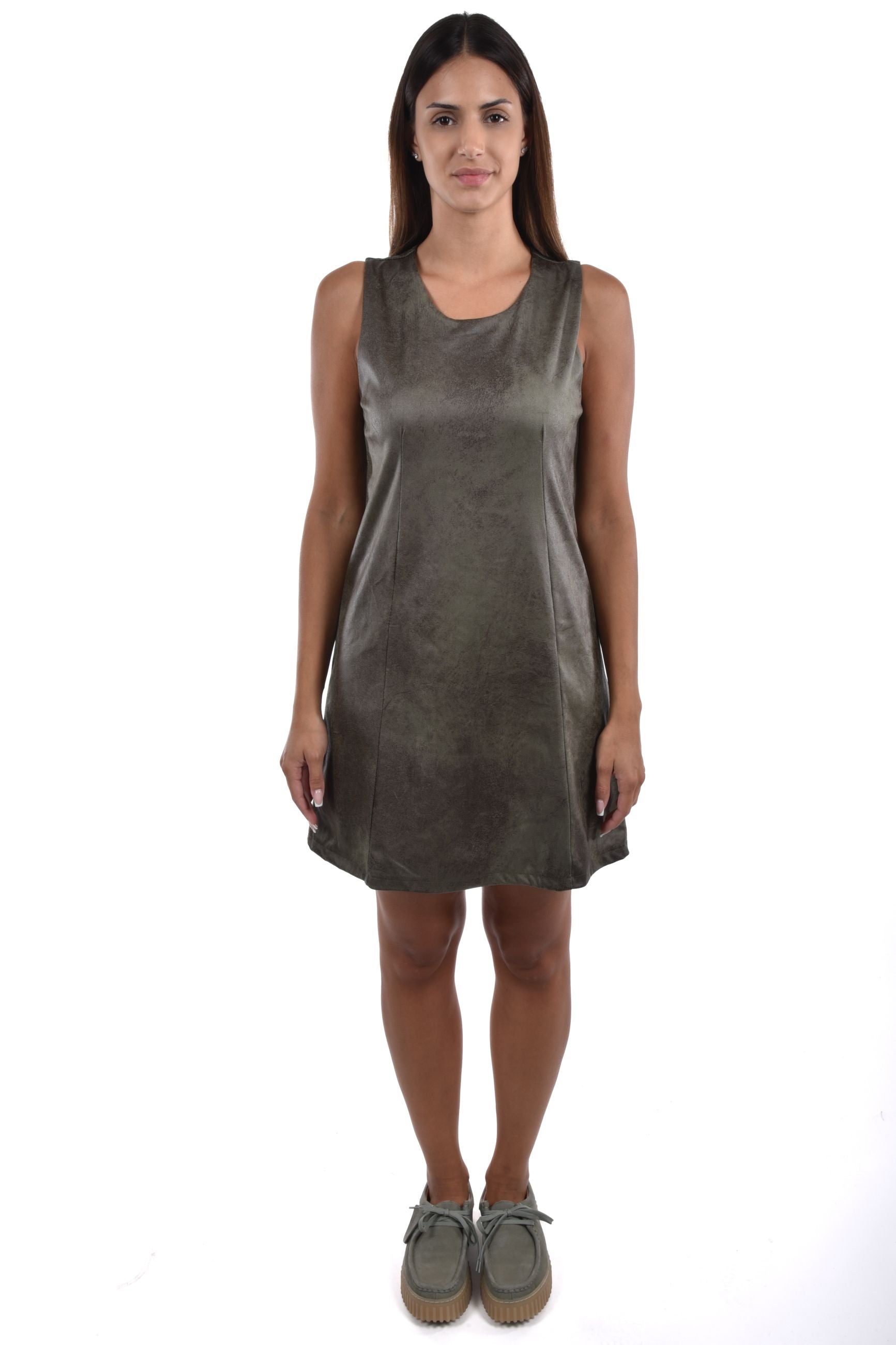 Crosby Dress sueded