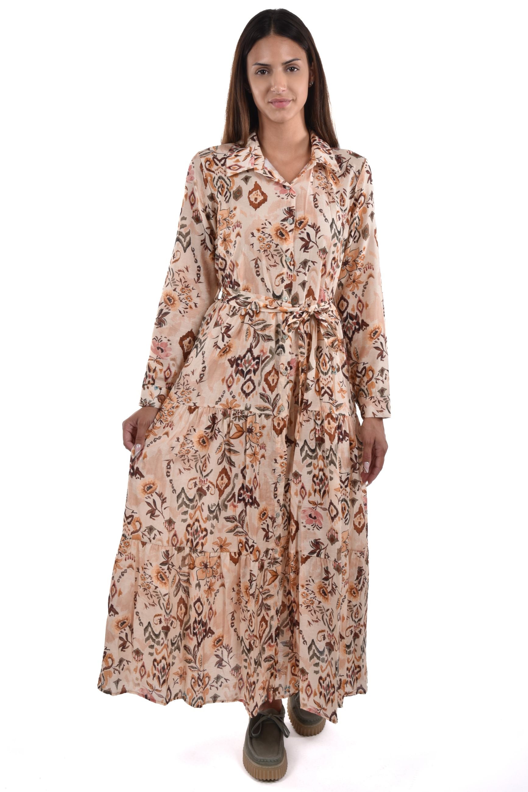 Masina Dress long printed