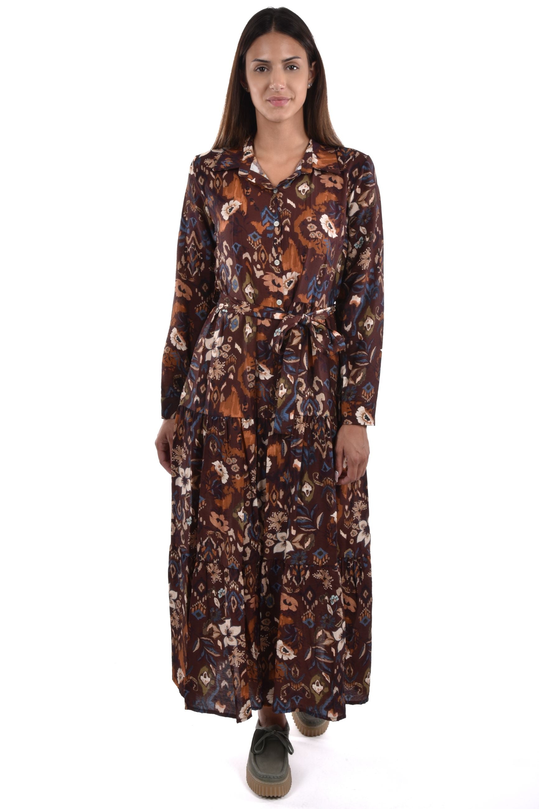 Masina Dress long printed