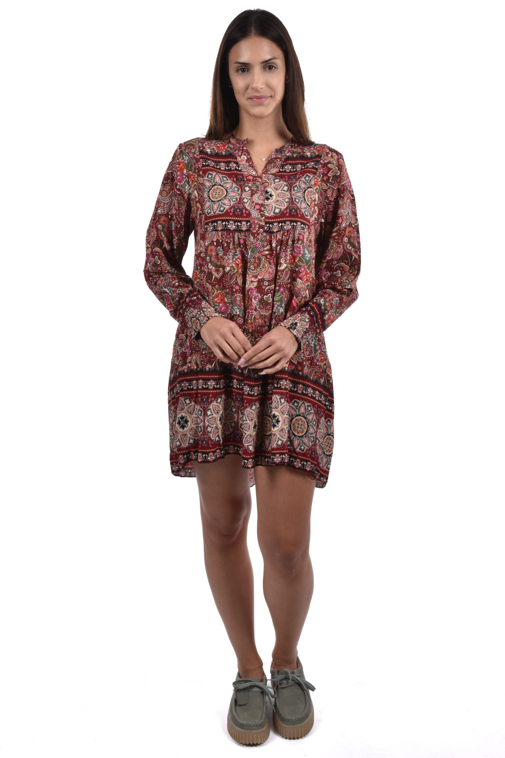 Fefe Dress volant printed