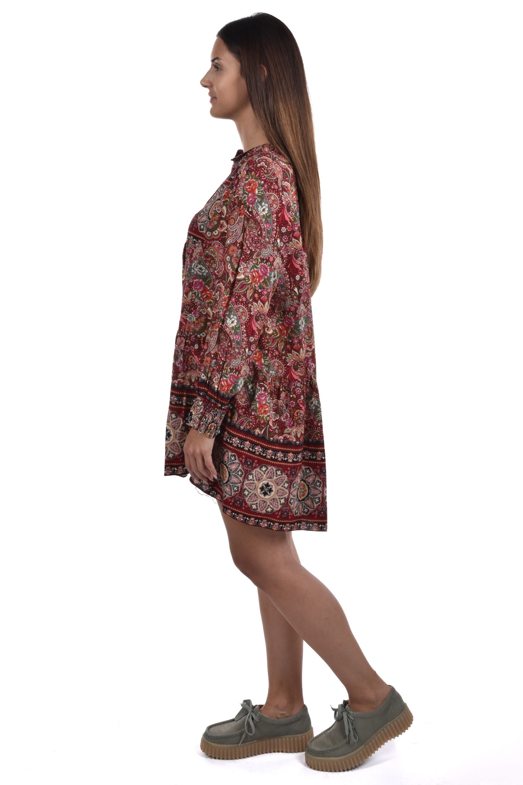 Fefe Dress volant printed