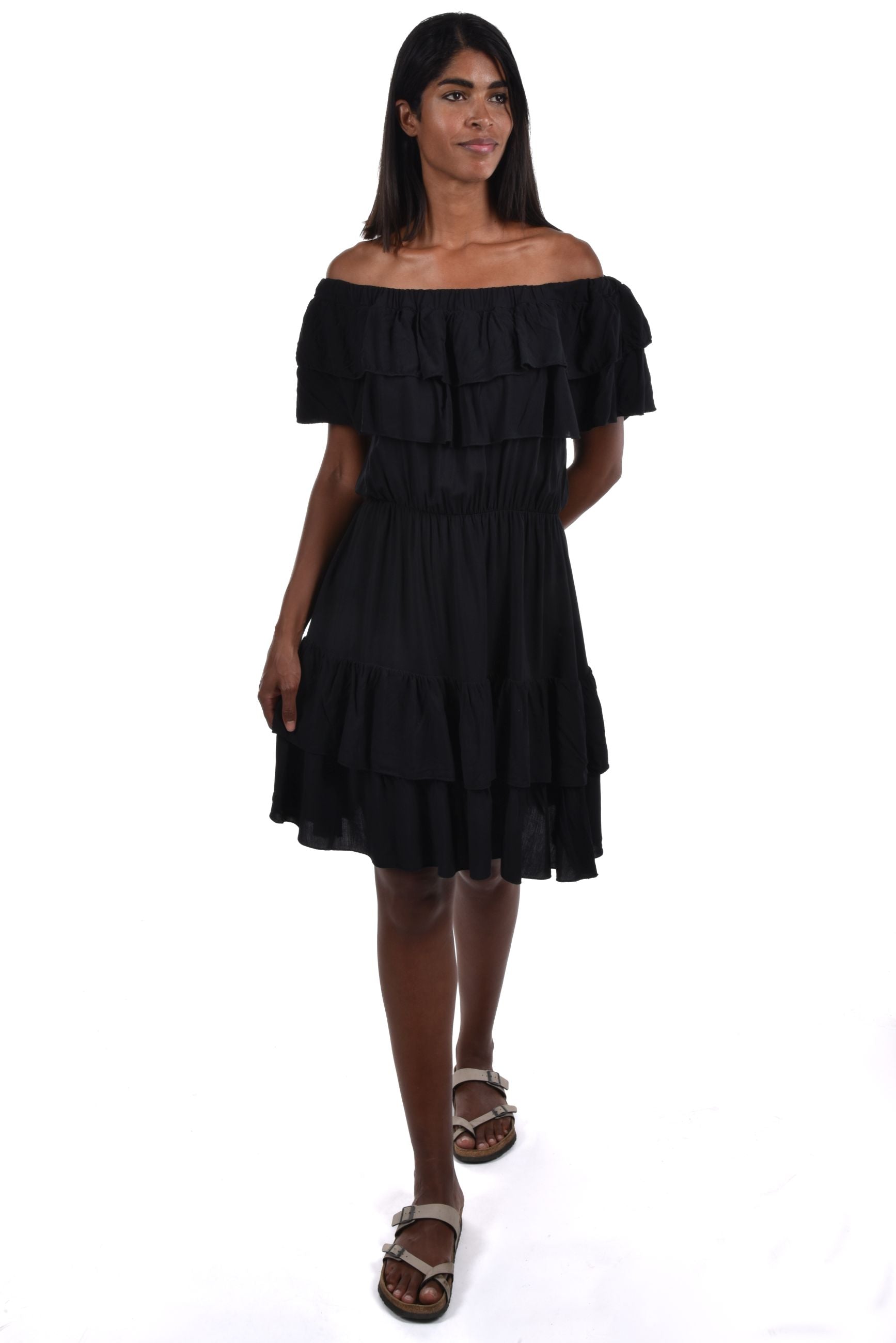 Lasha Dress volants