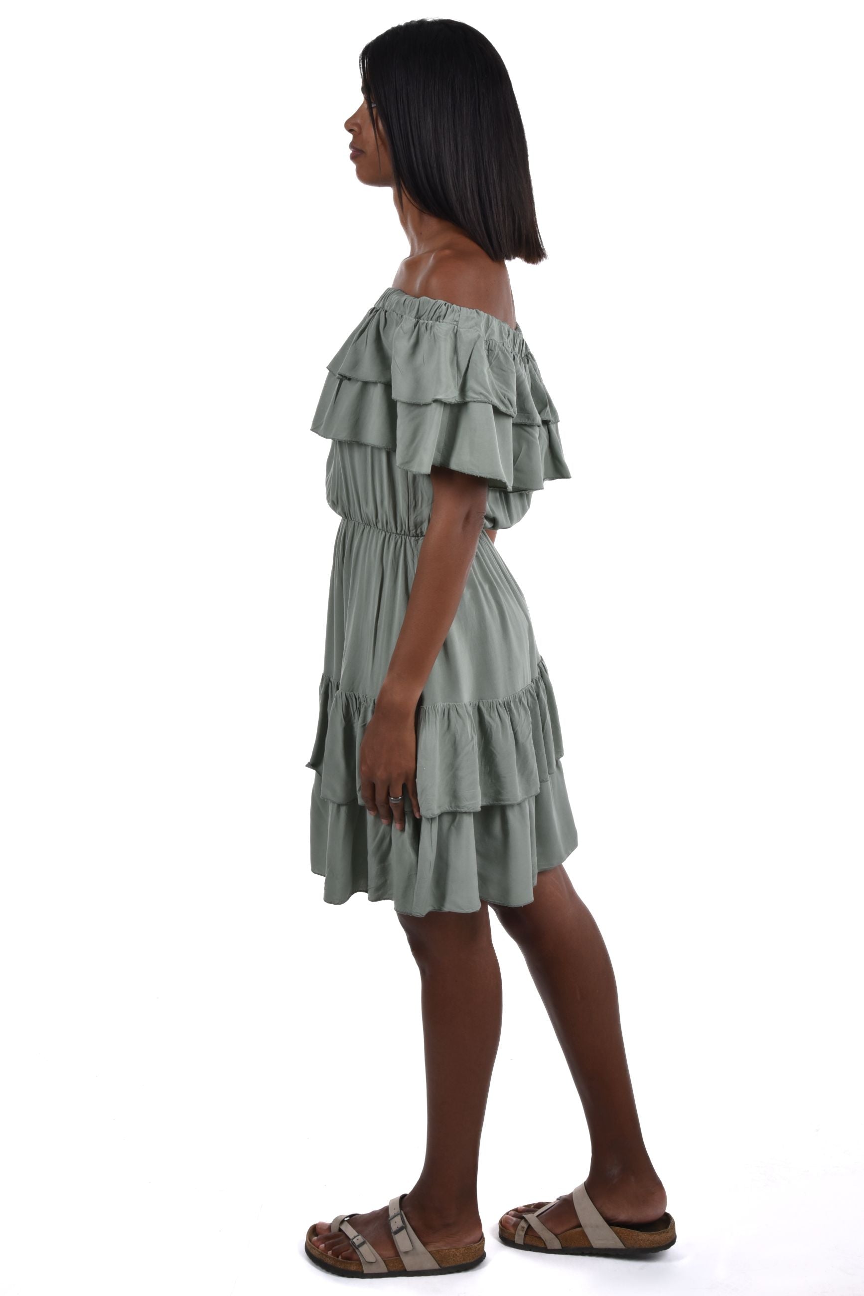 Lasha Dress volants