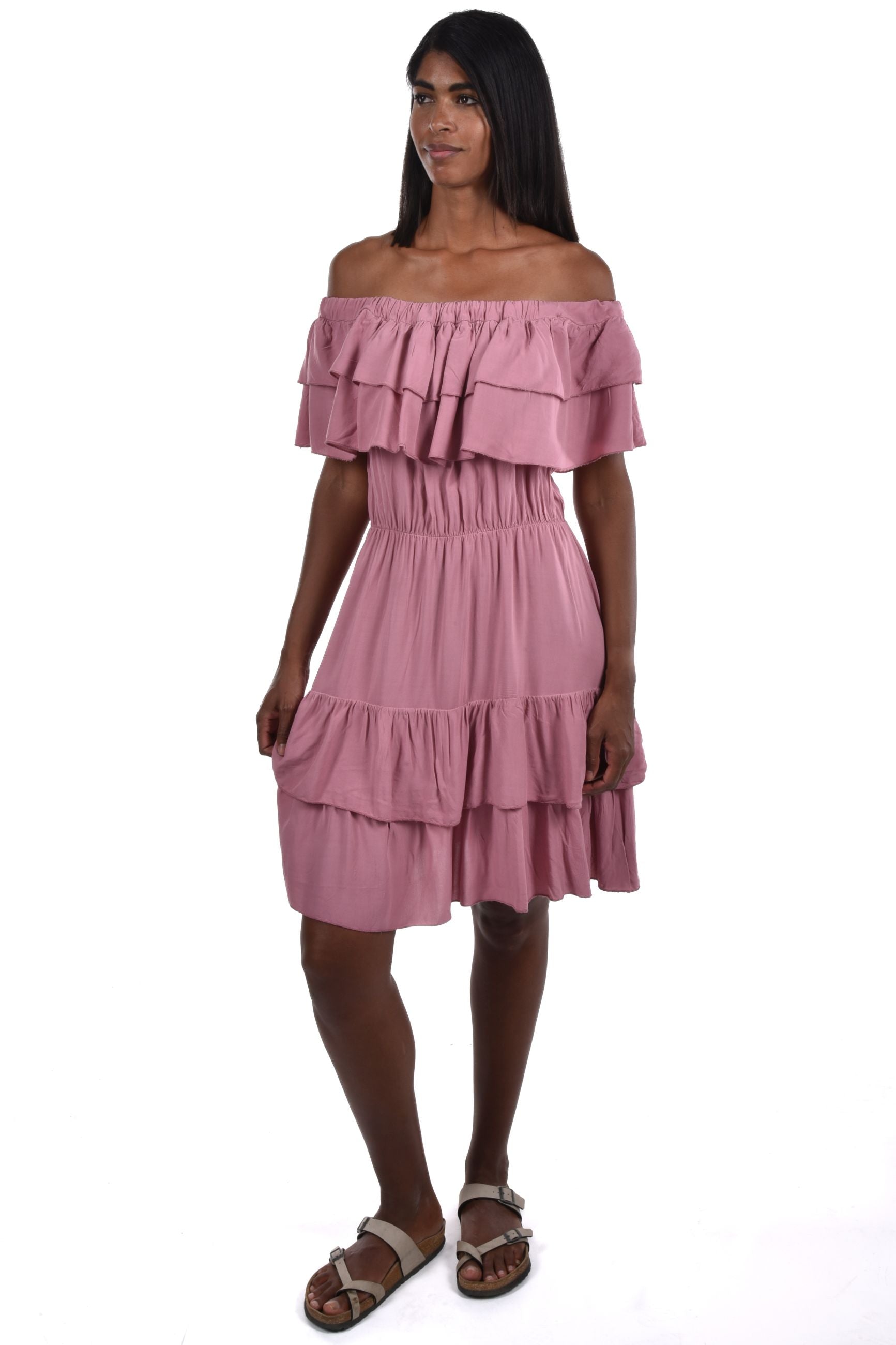 Lasha Dress volants