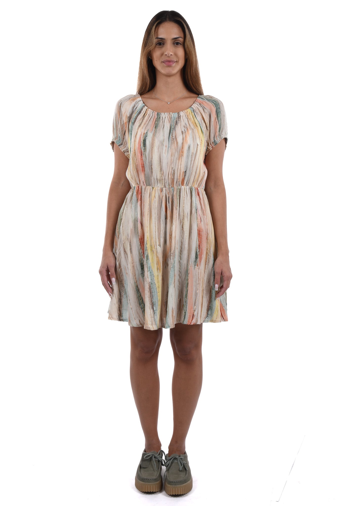 May Dress midi printed