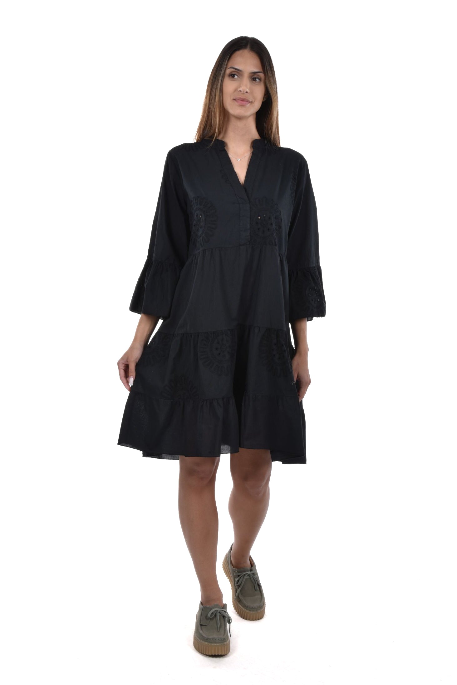 Mirone Dress embroidery