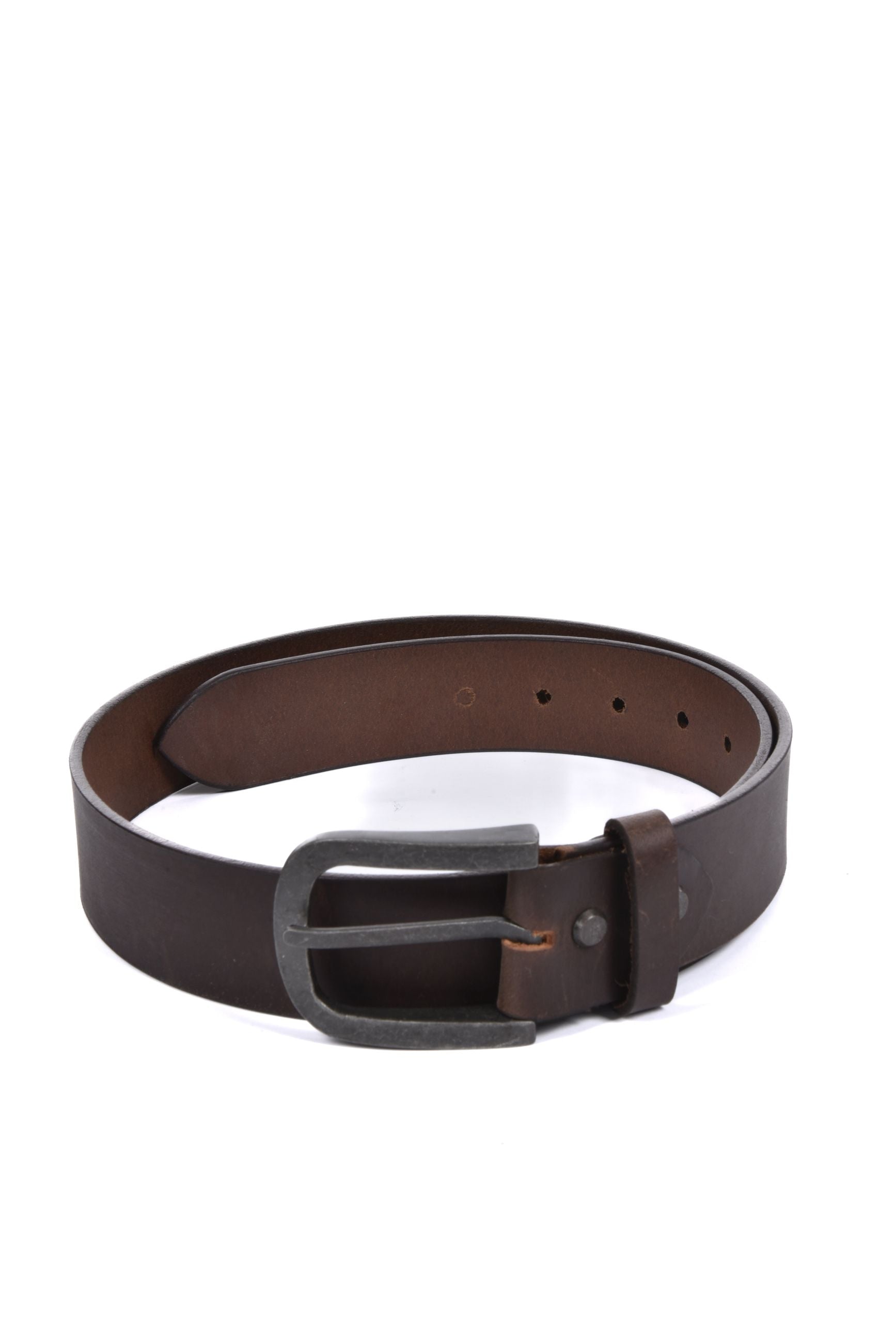 Flow Belt waxy leather unisex