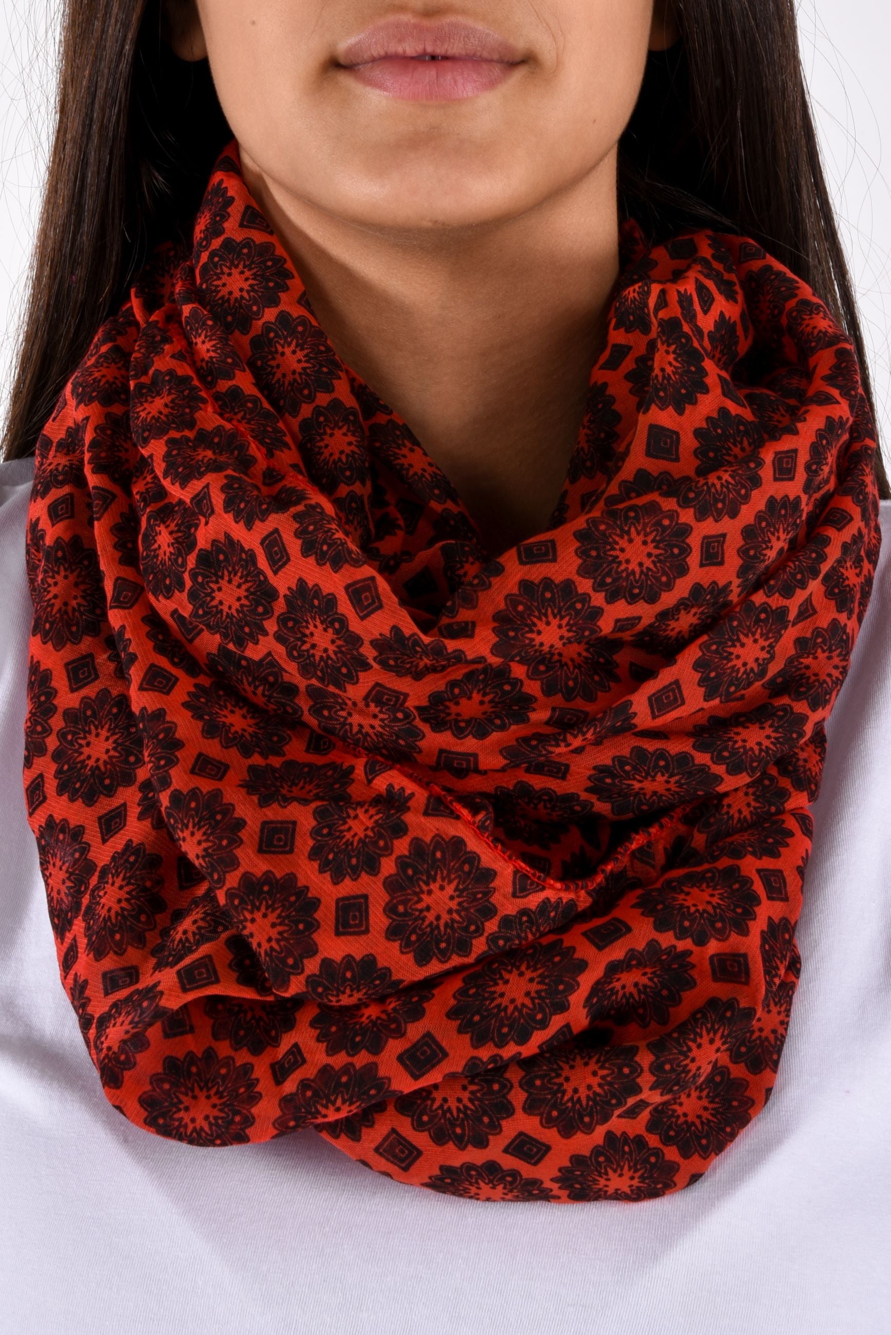 Sianna Scarf loop print