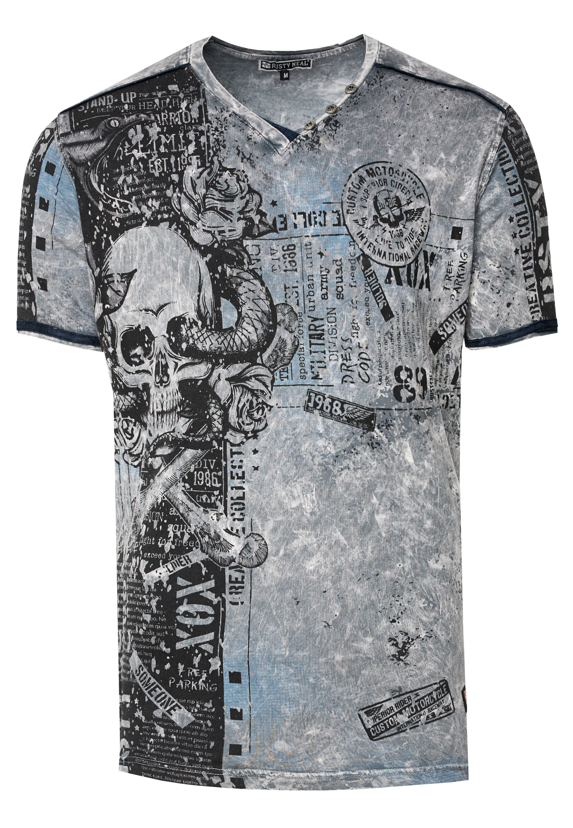T-Shirt Skull&Snake