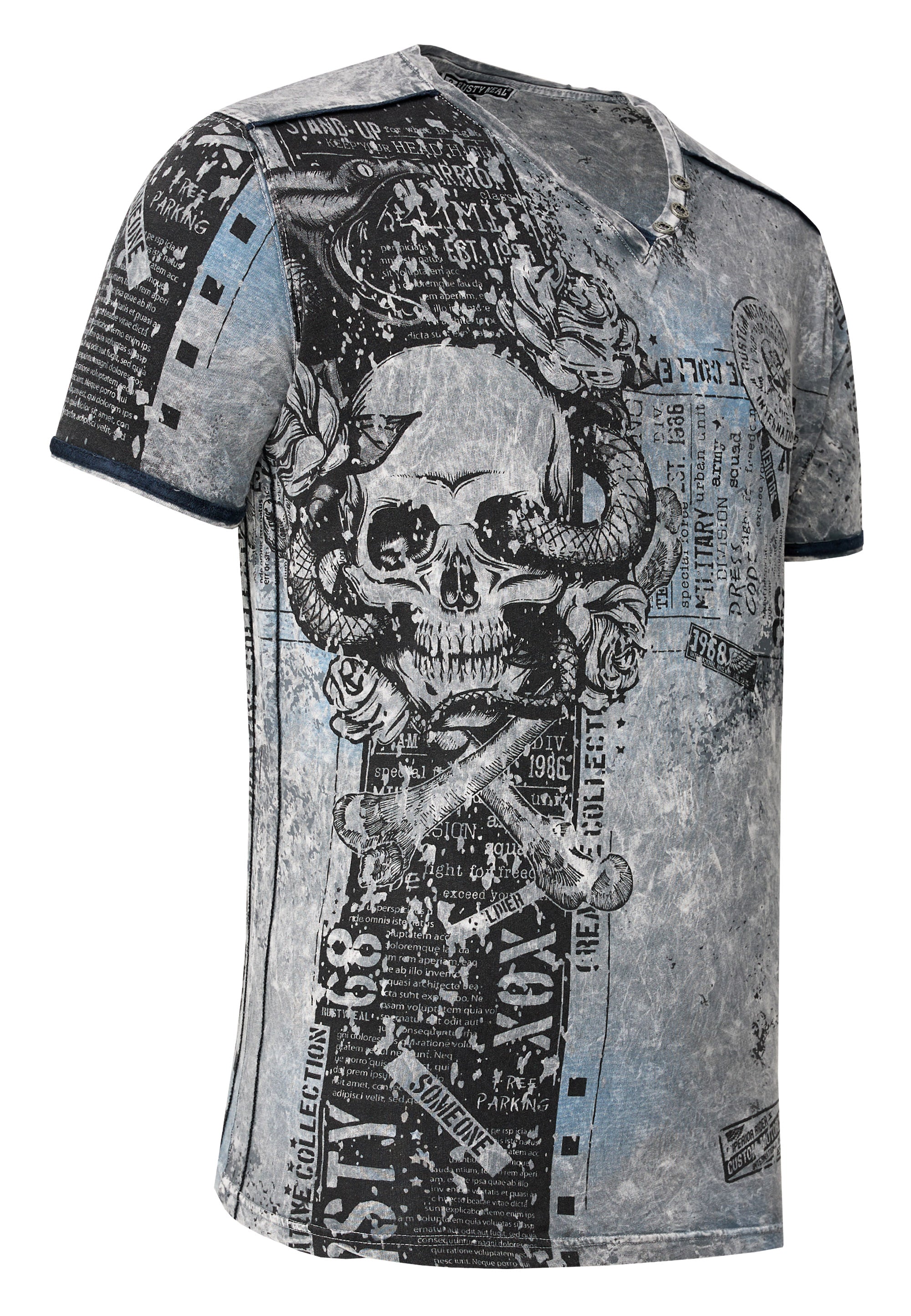 T-Shirt Skull&Snake