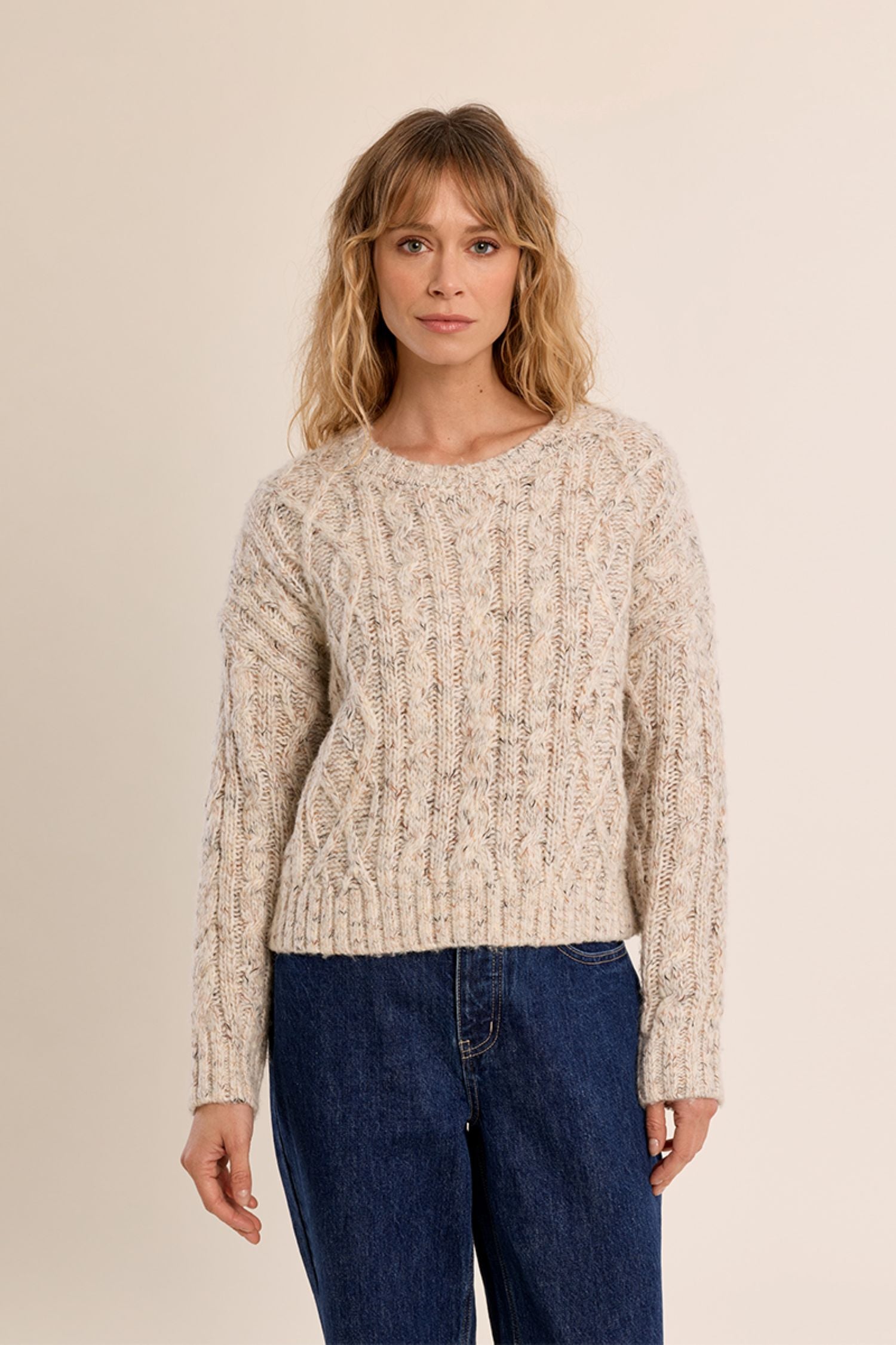 Sweater knitted