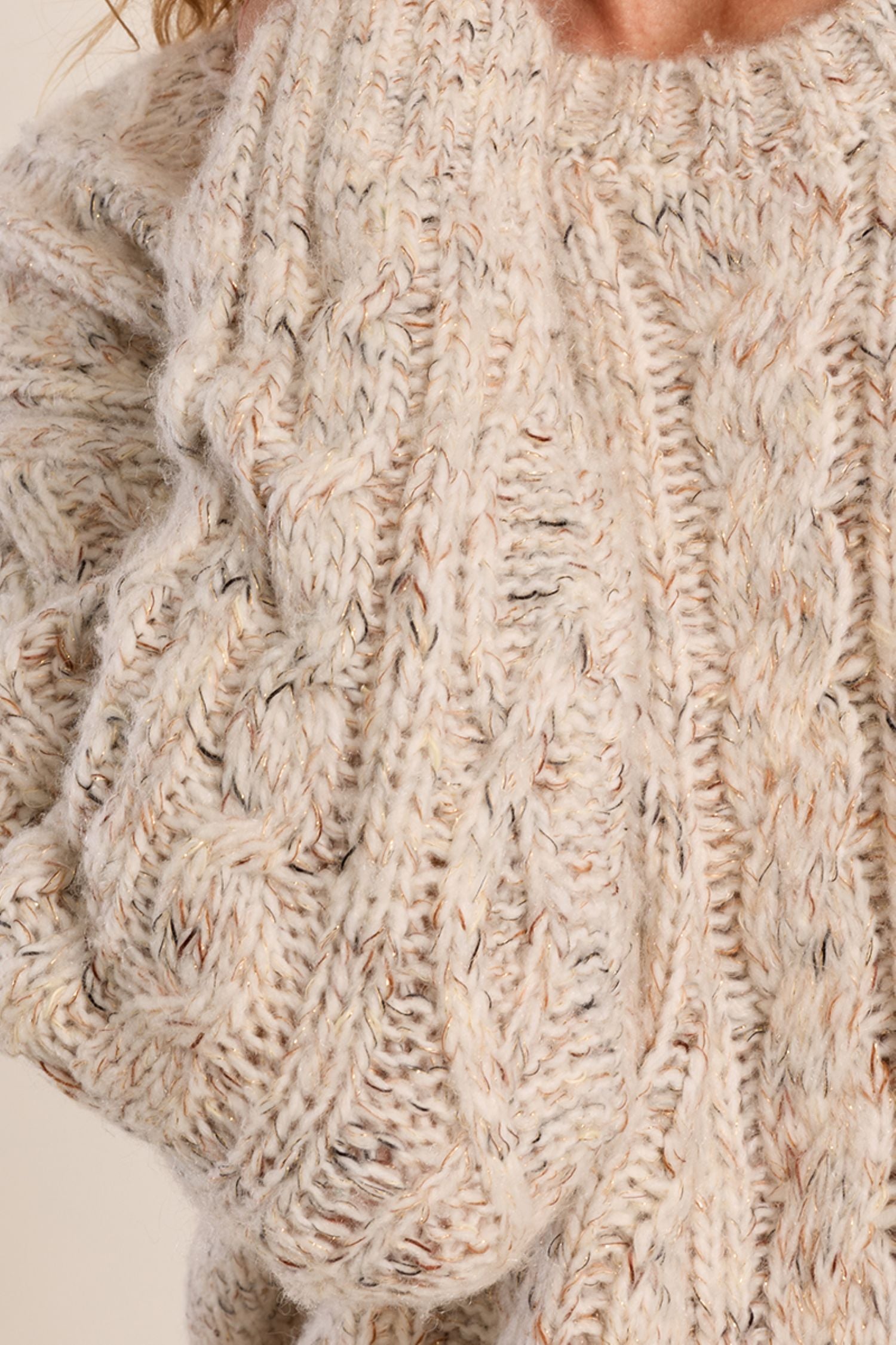Sweater knitted