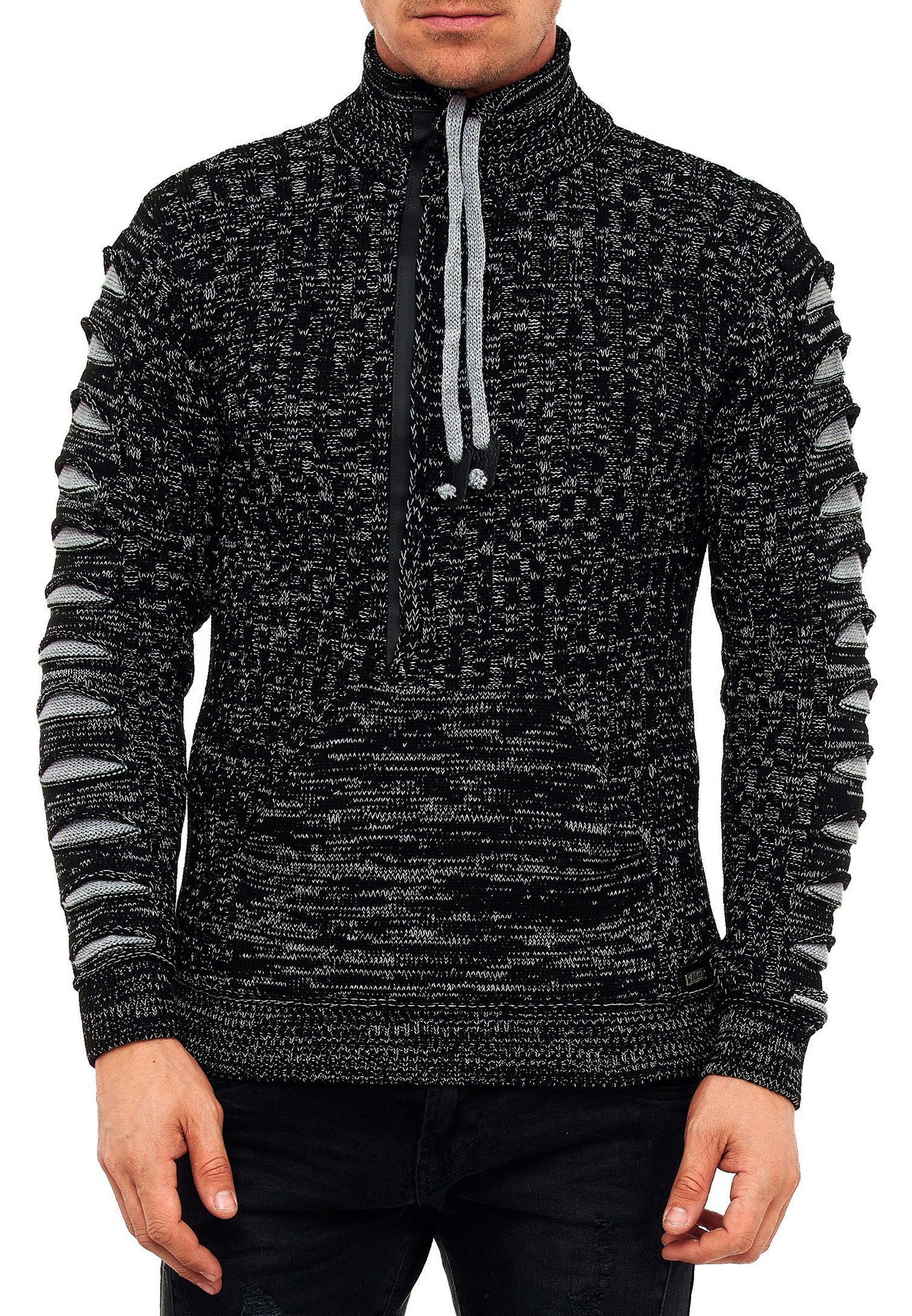 Pullover Knit with Zip