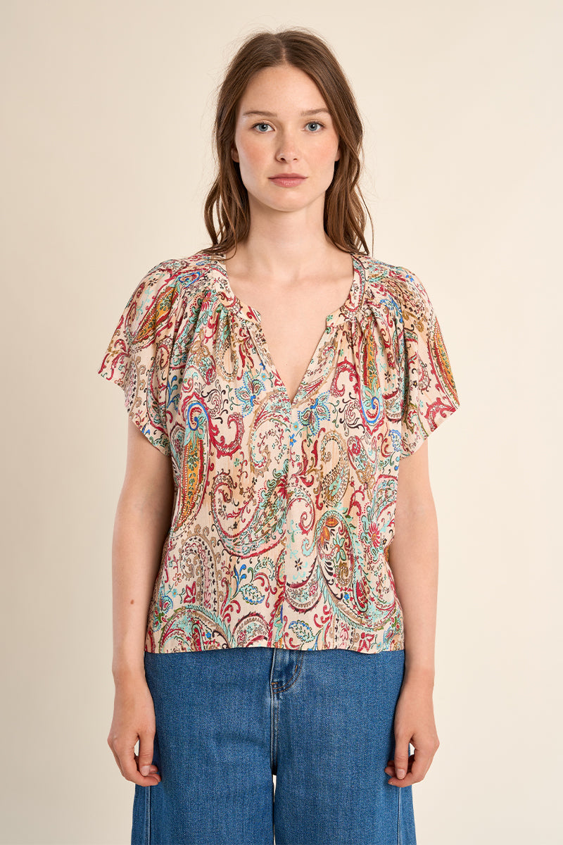 Blouse printed