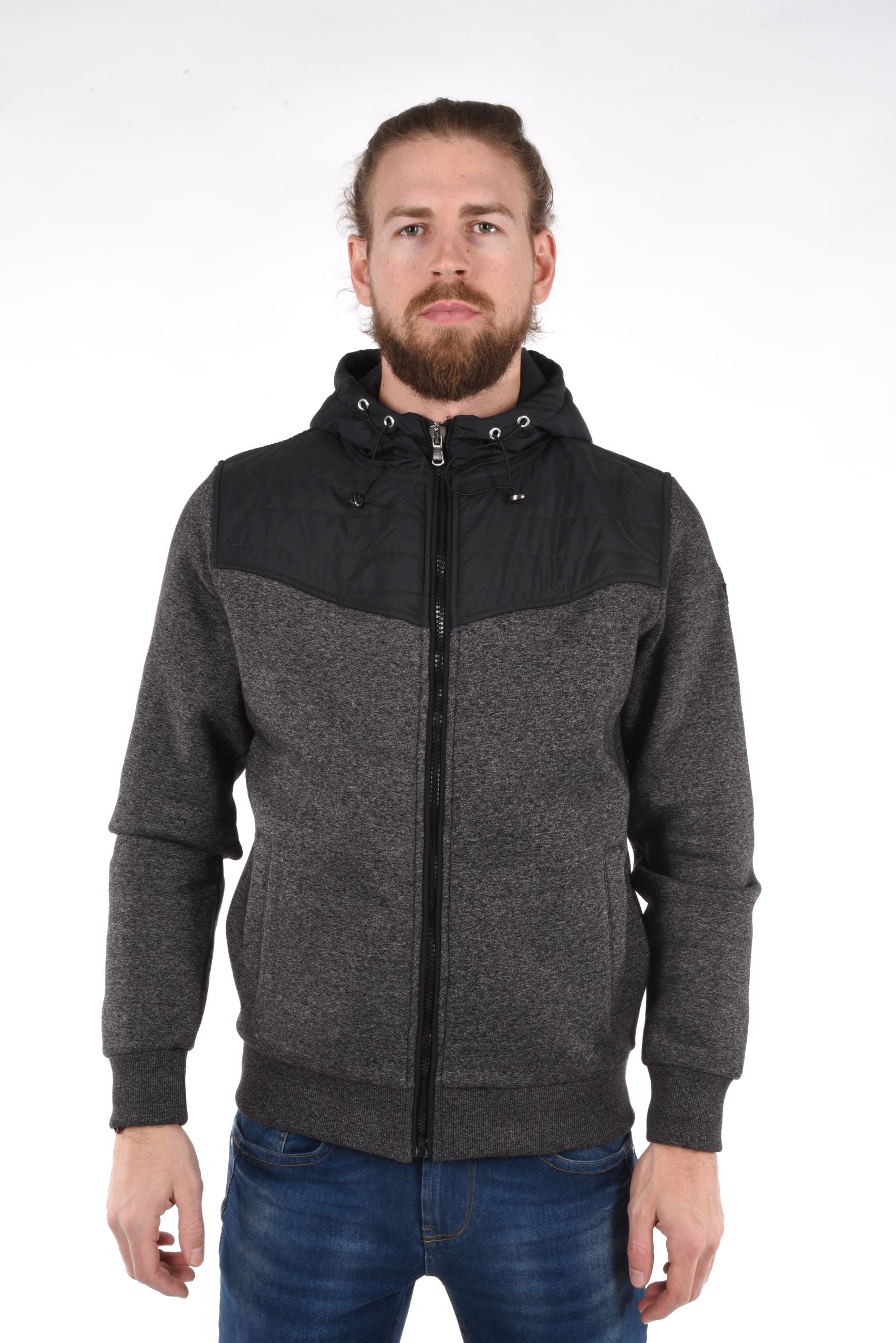 Sweatshirt Zip Hood
