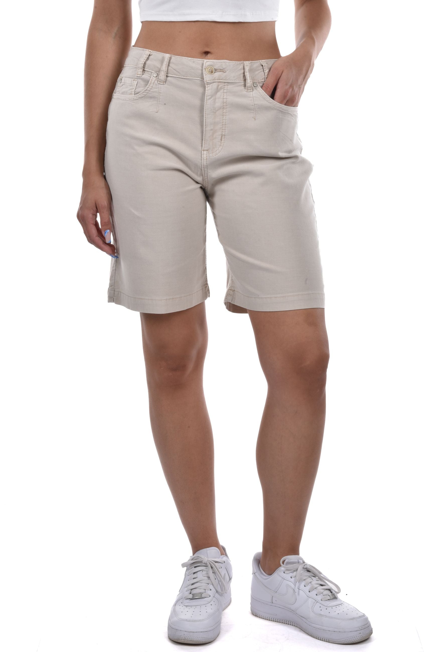 Bermuda stretch twill