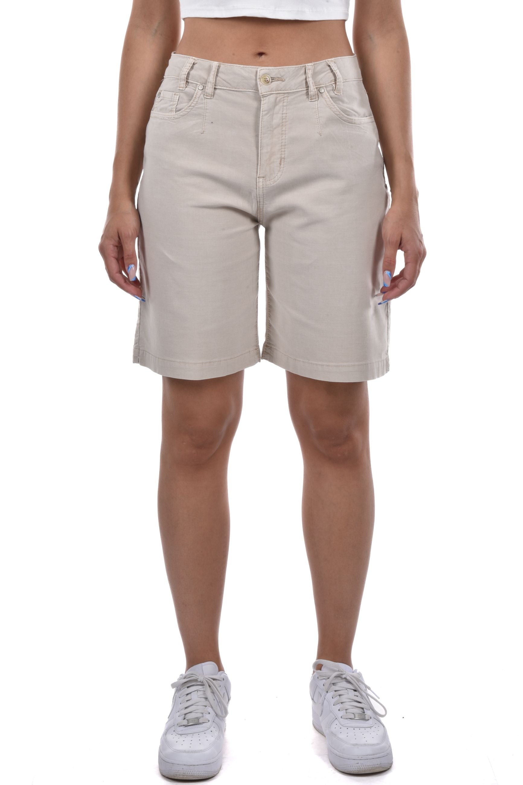 Bermuda stretch twill