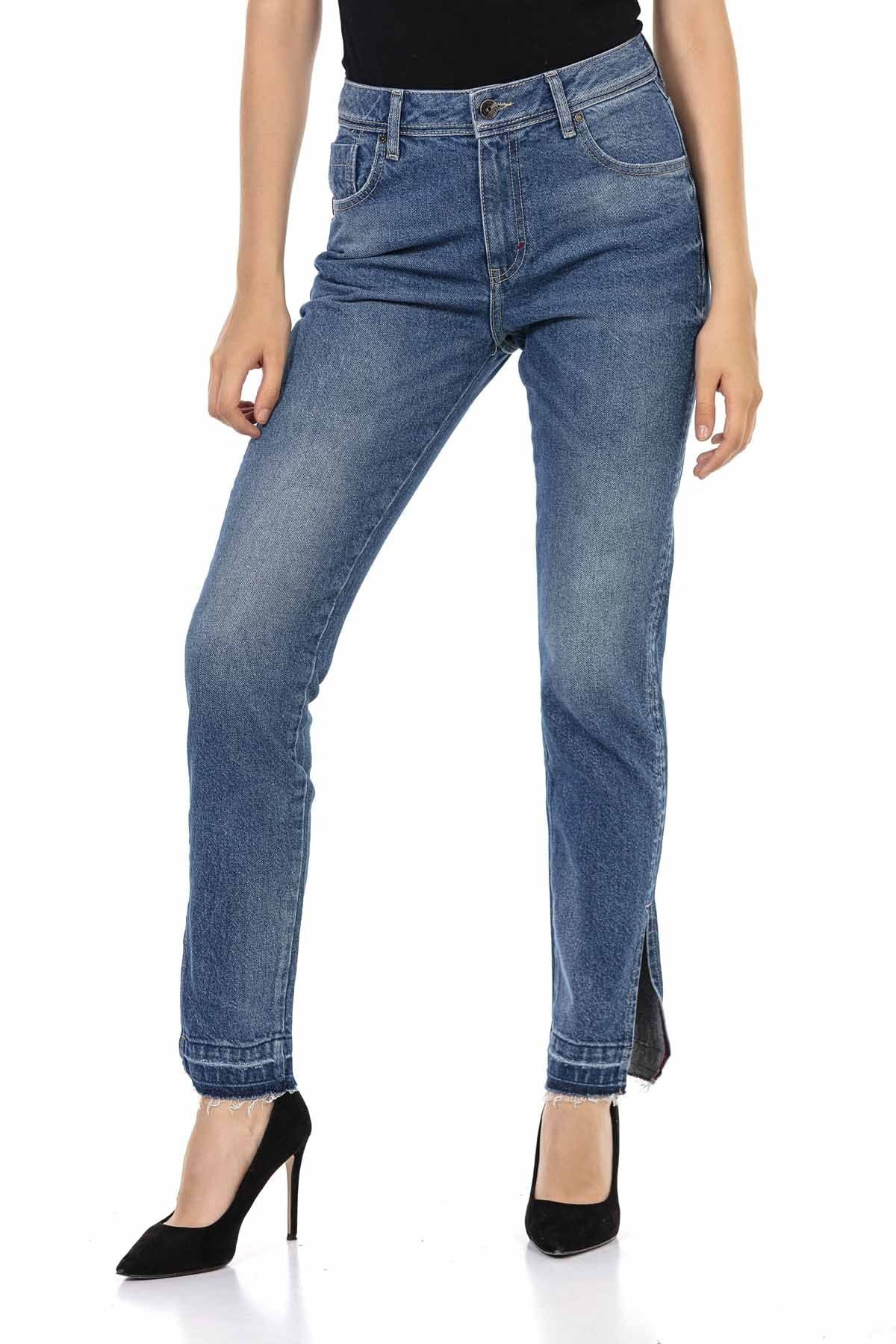 Jeans Mom Fit Slit