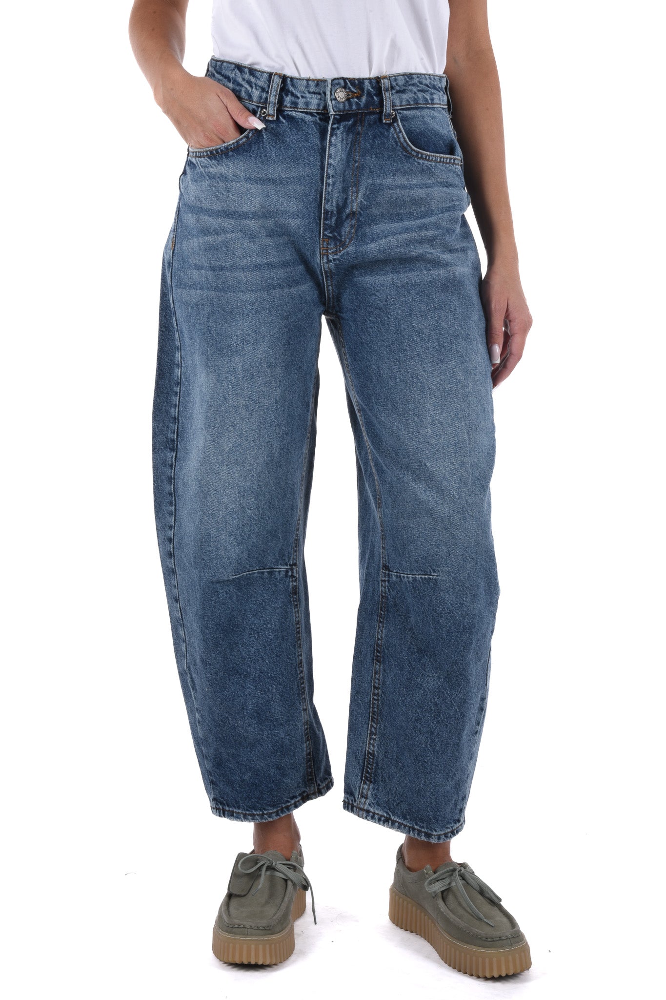 Jeans Barrel Fit