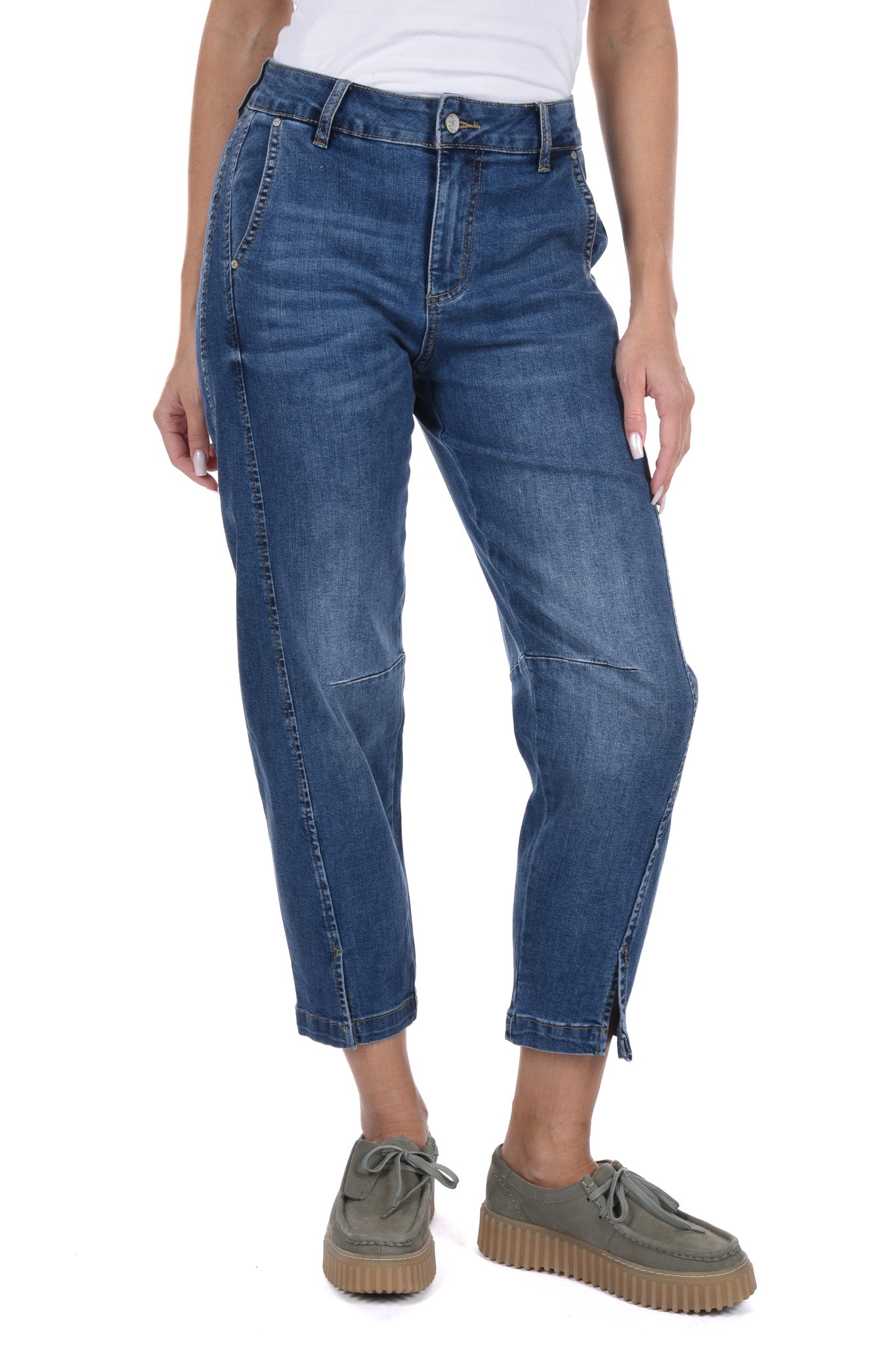 Buena Vista Stella-Zip Jeans straight stretch denim Buena Vista Stella-Zip Jeans straight stretch denim