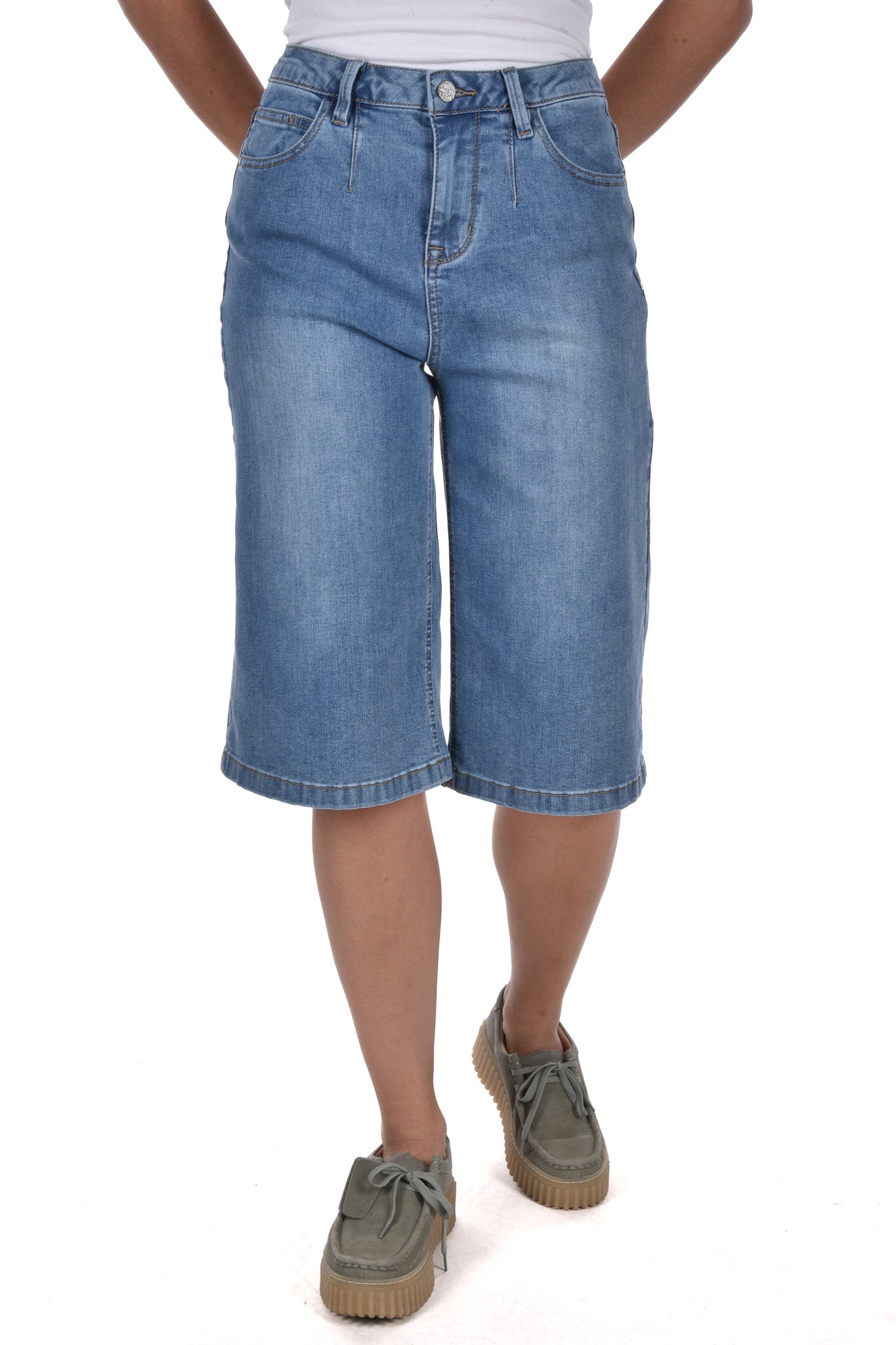 Bermuda Skater stretch Denim