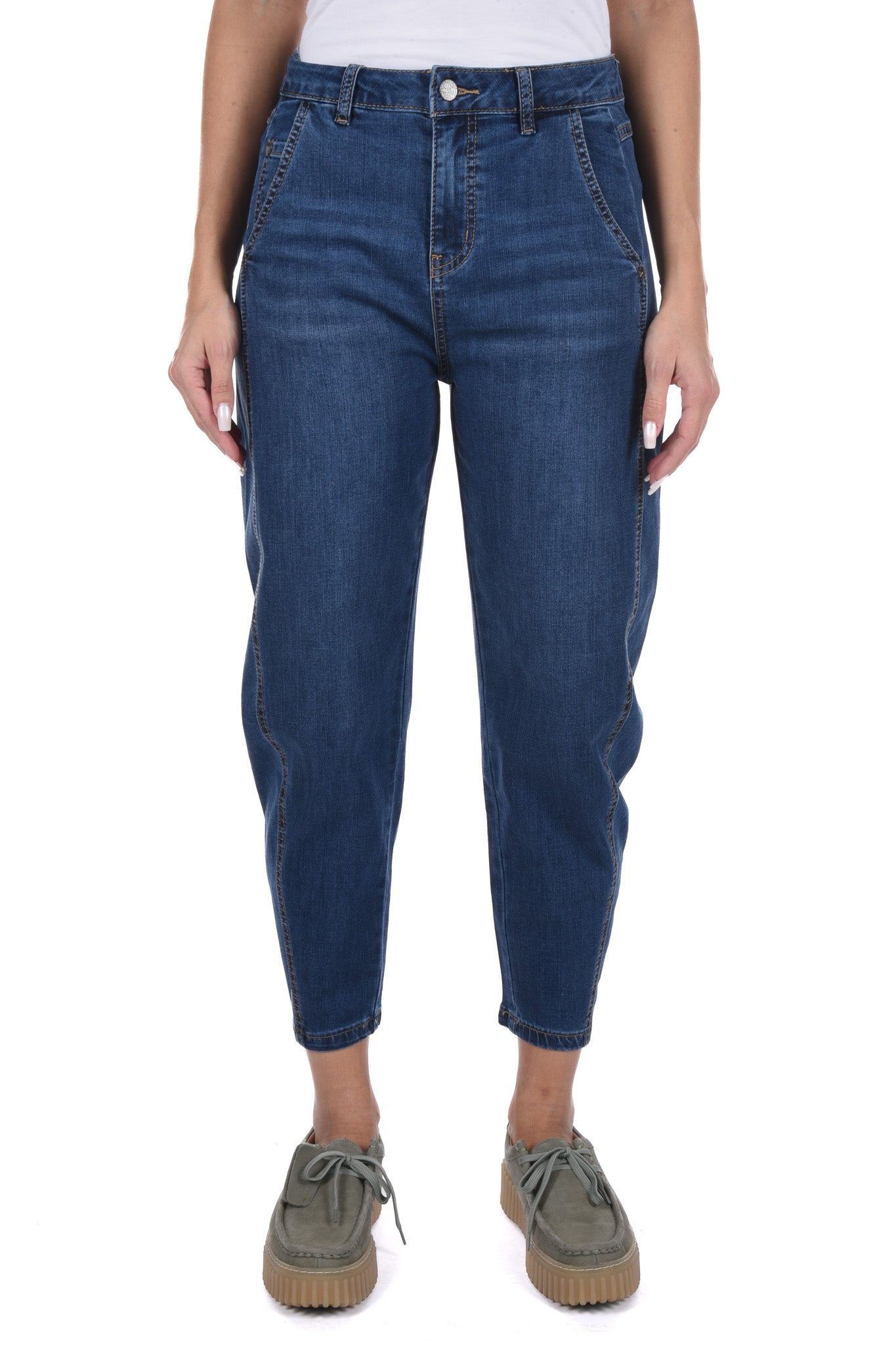 Ballon stretch Denim