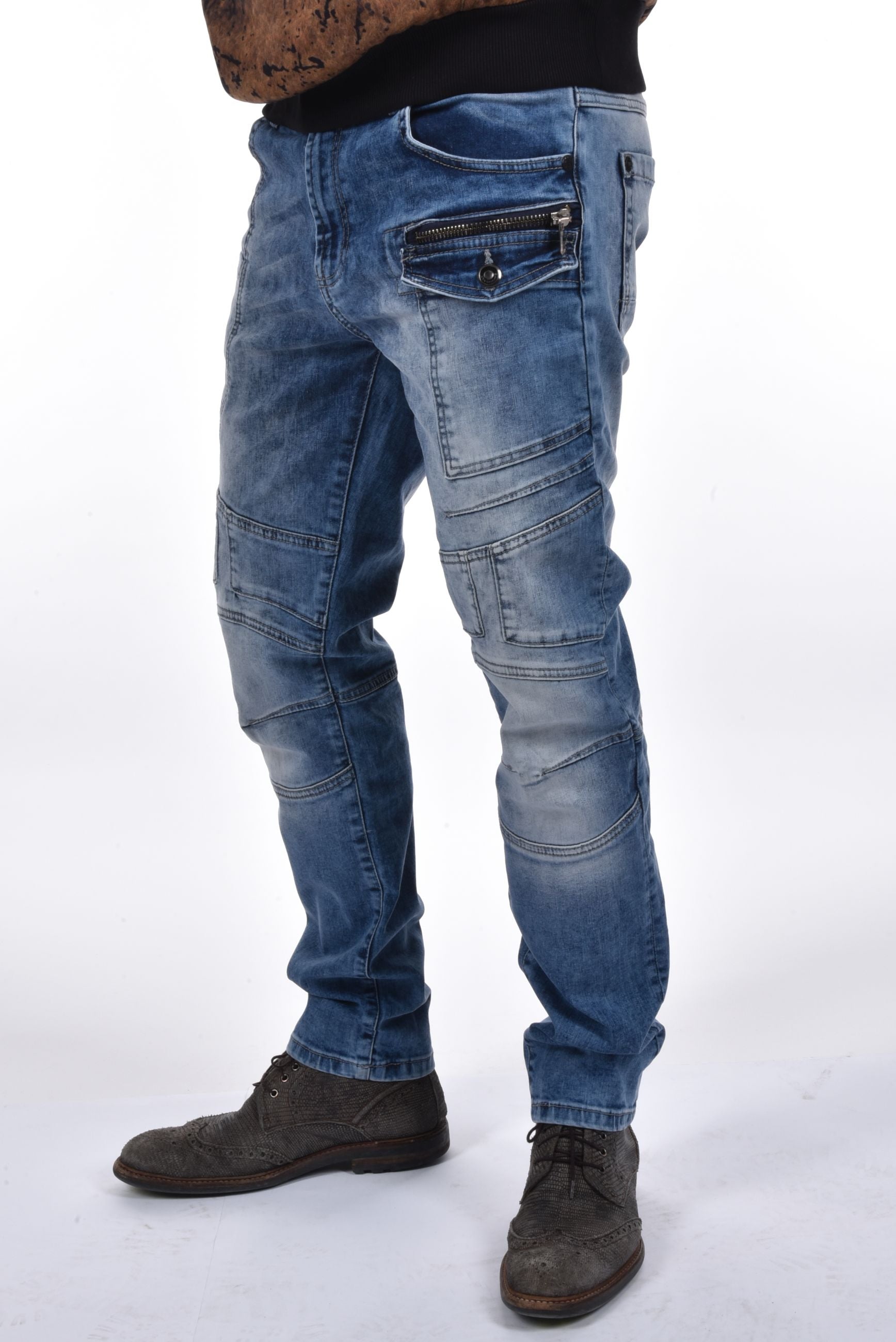 Jeans spec. stitching