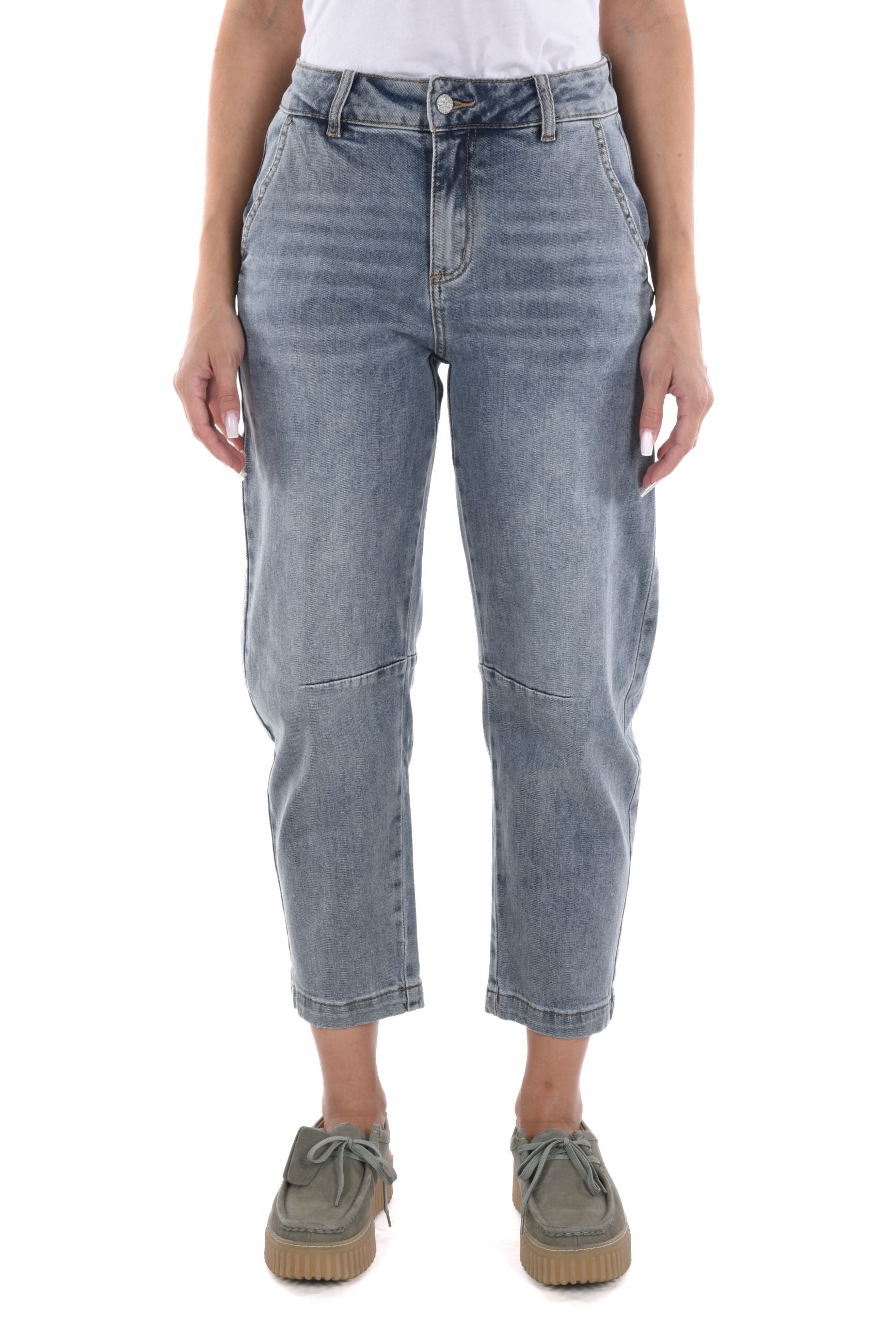 Barrel Fit stretch Denim