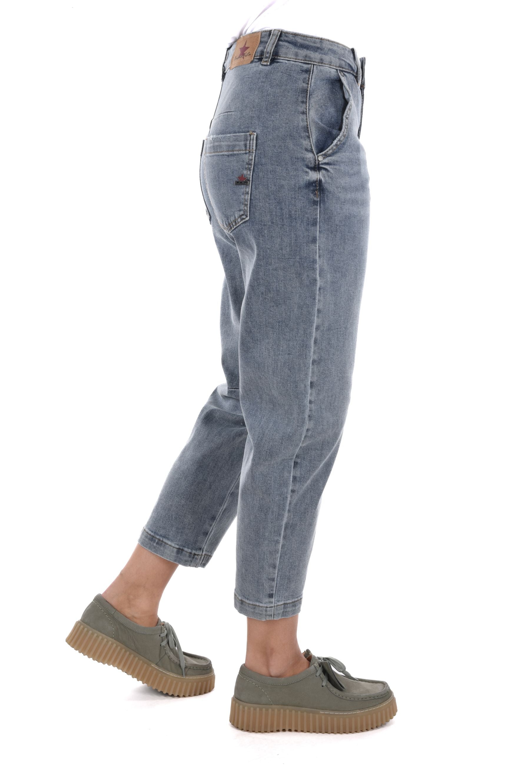 Barrel Fit stretch Denim
