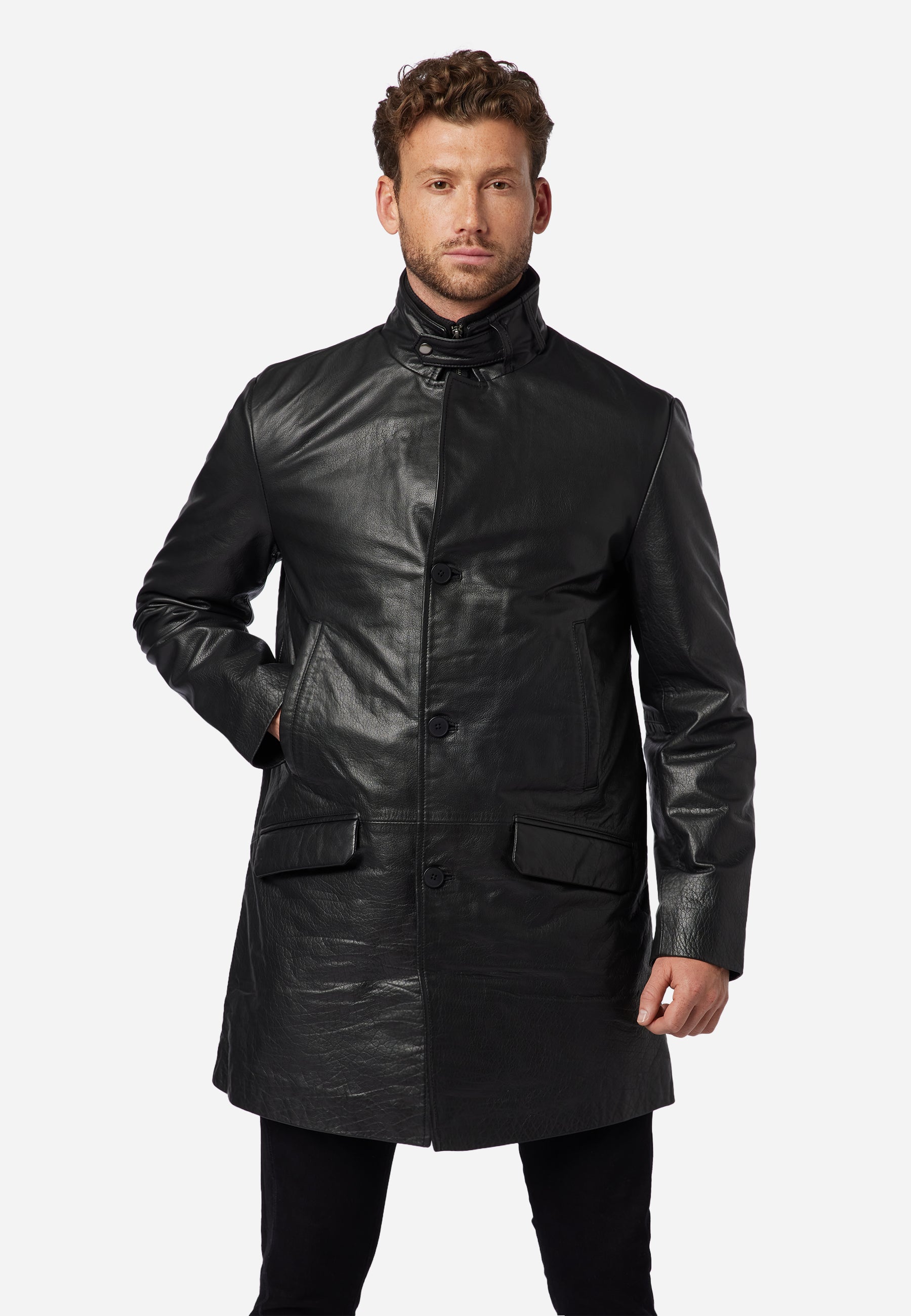 Coat Veetal goat leather
