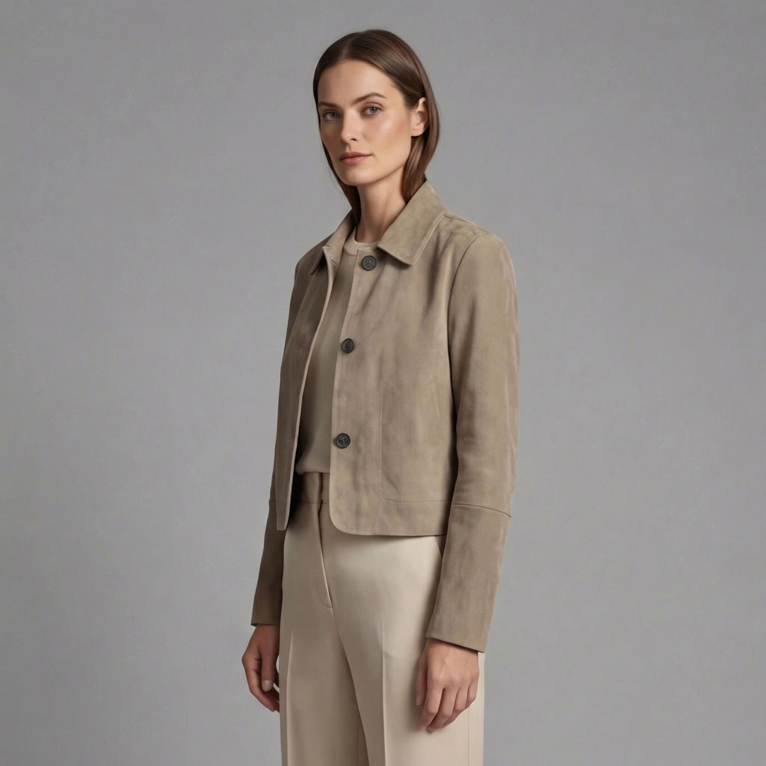 Jeena Suede Goat Leather