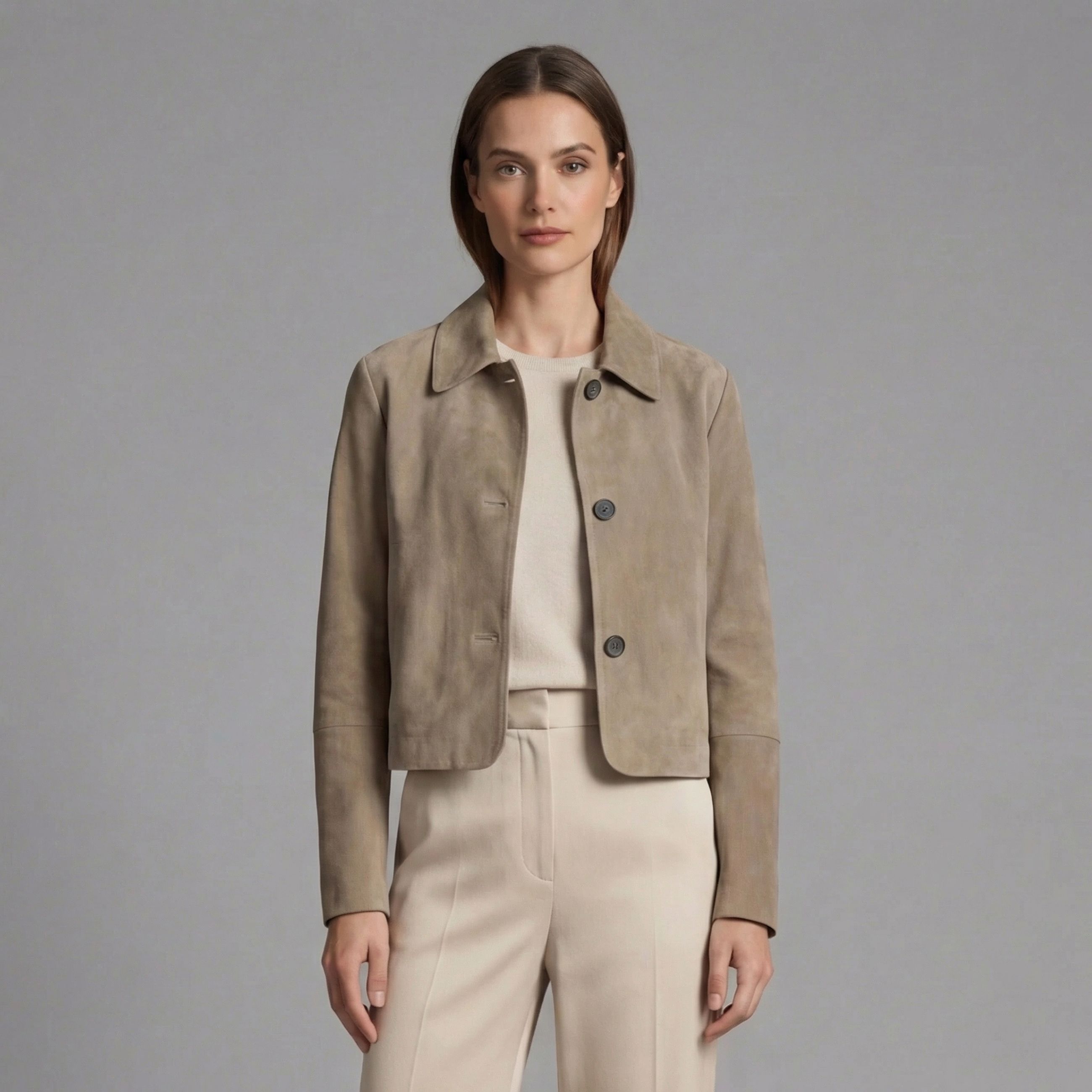 Jeena Suede Goat Leather