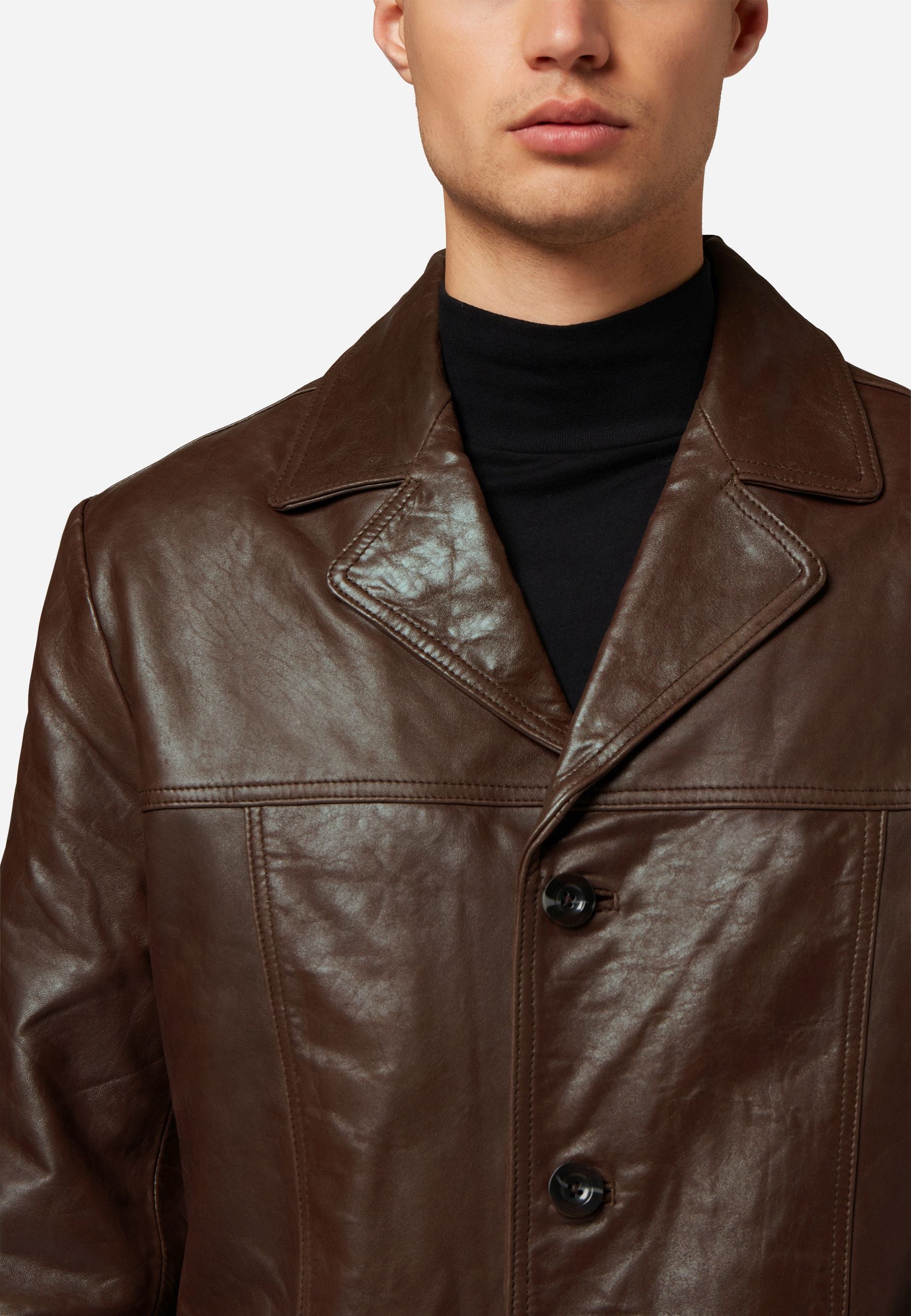 Safari Coat Leather