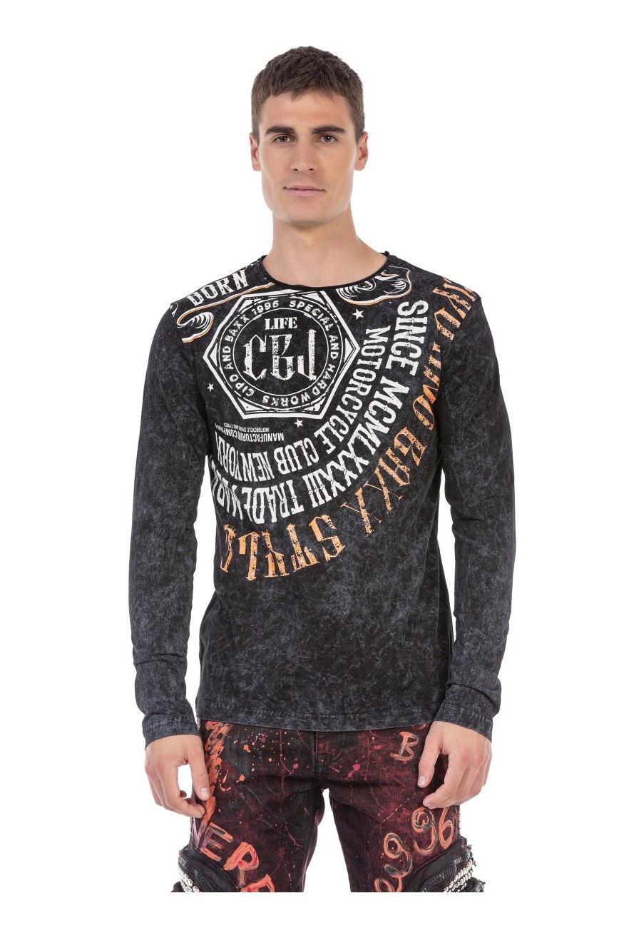 T-Shirt long sleeves with print
